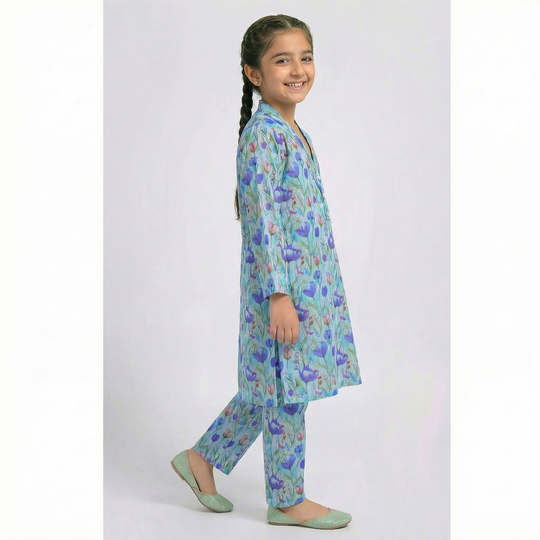 Girls Ethnic 2 Pcs Set