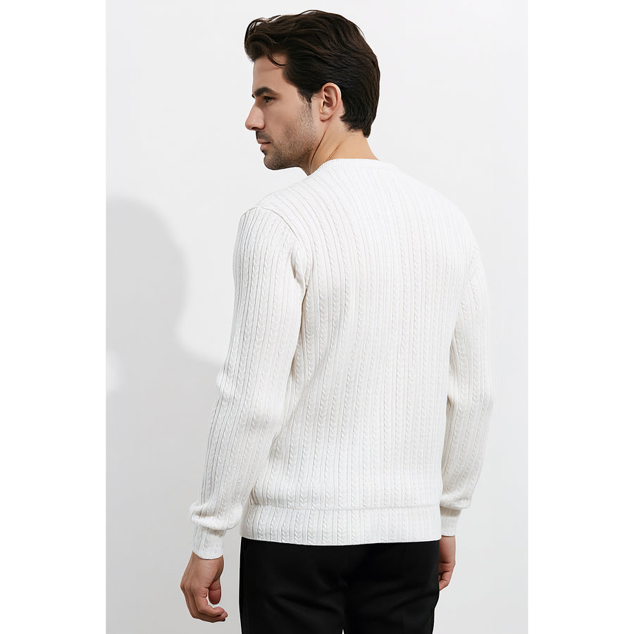 Mens Jacquard Sweatshirt