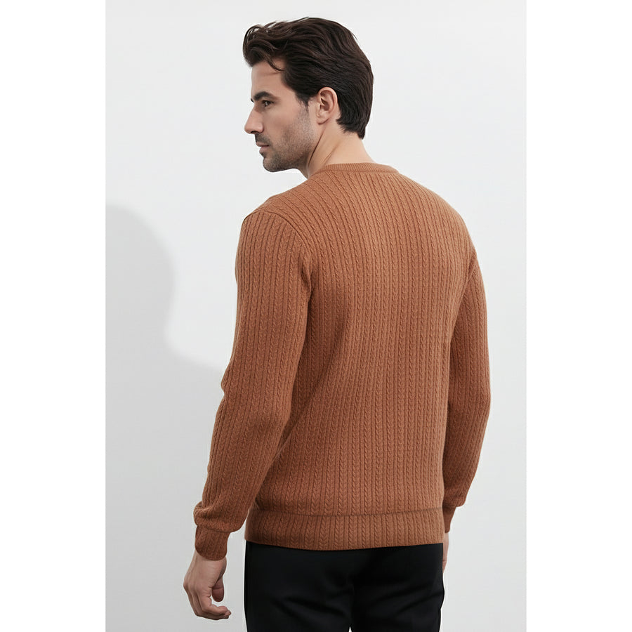 Mens Jacquard Sweatshirt