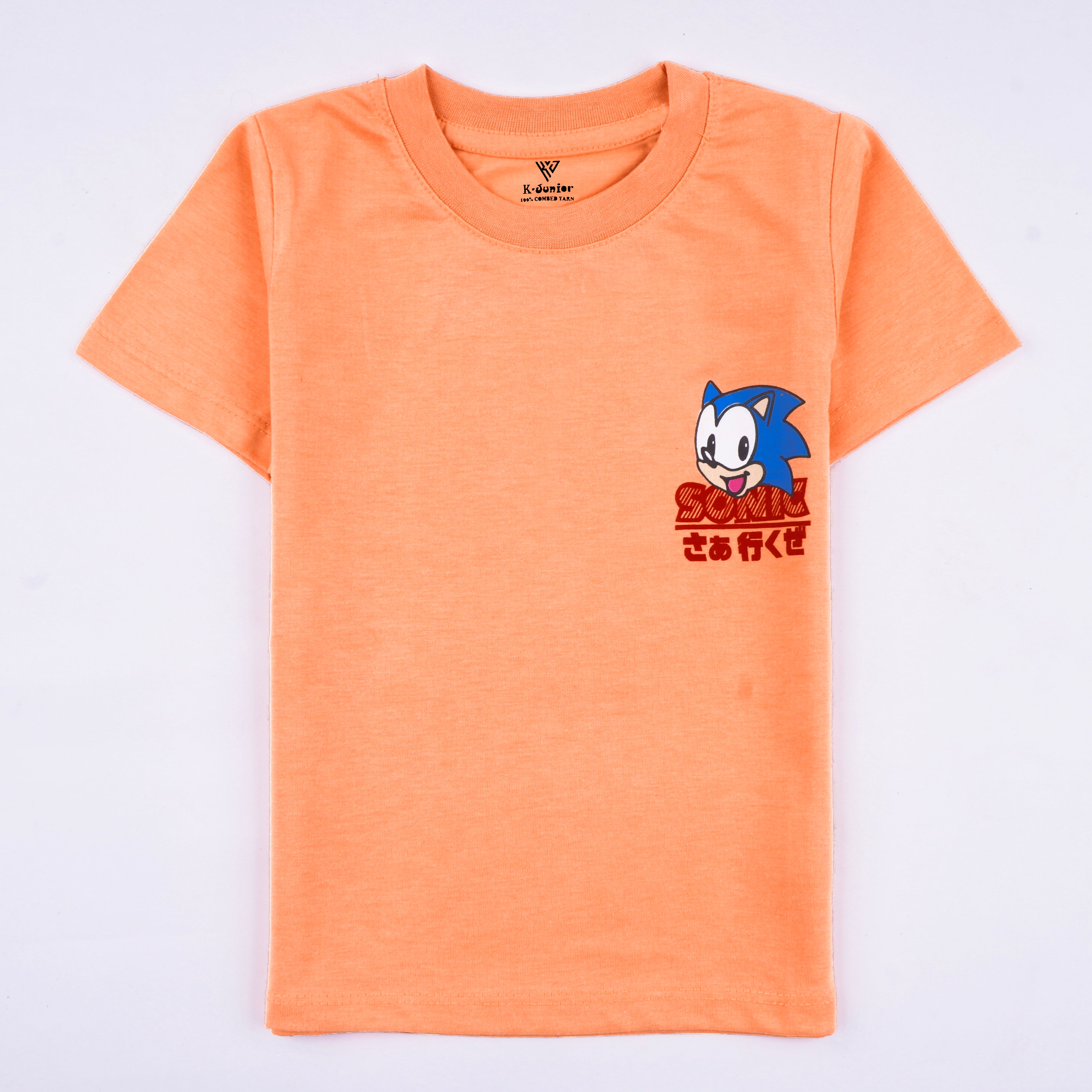Boys Half Sleeves-Printed T-Shirt (Hedge-Hog)