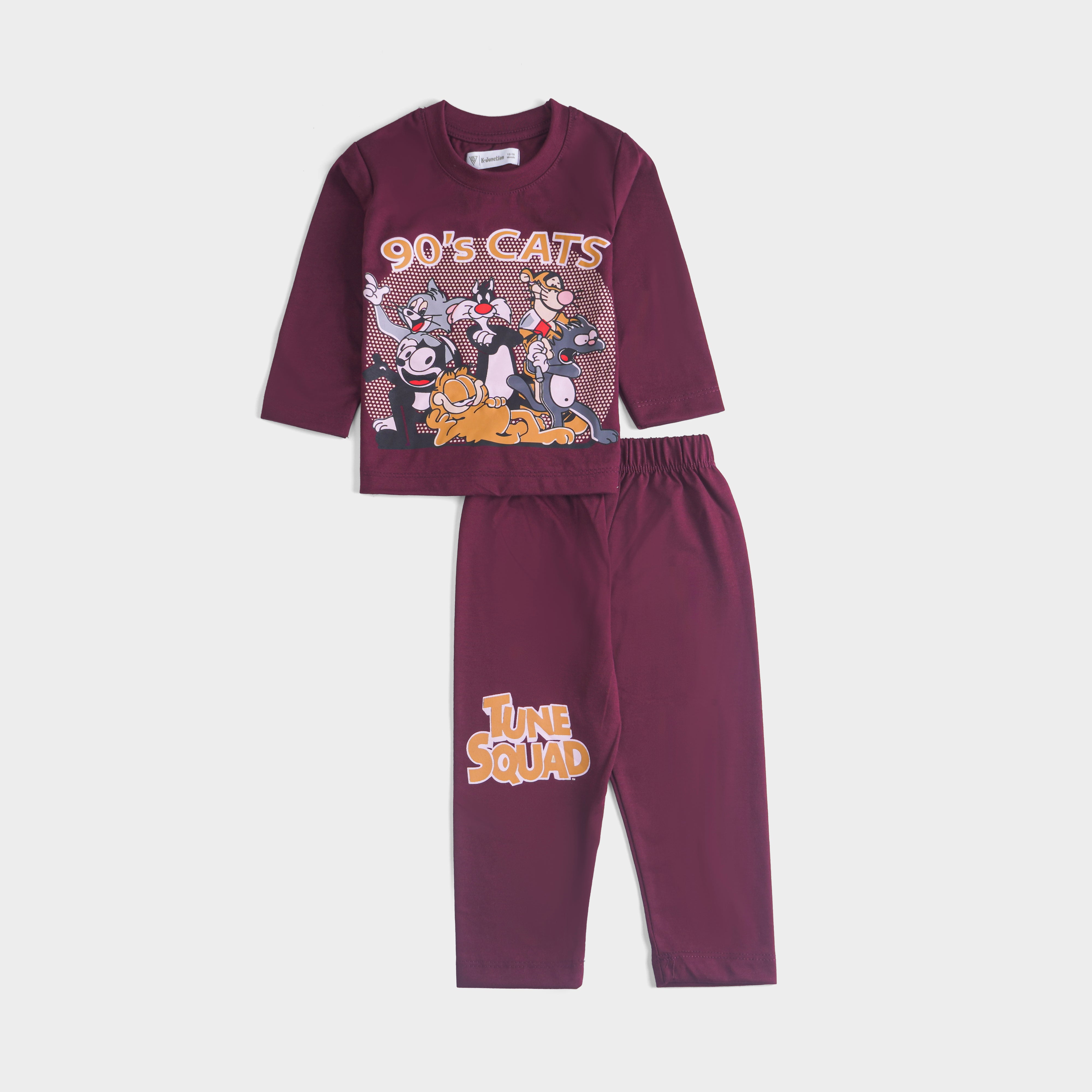 Boys Printed Full Sleeve Suit