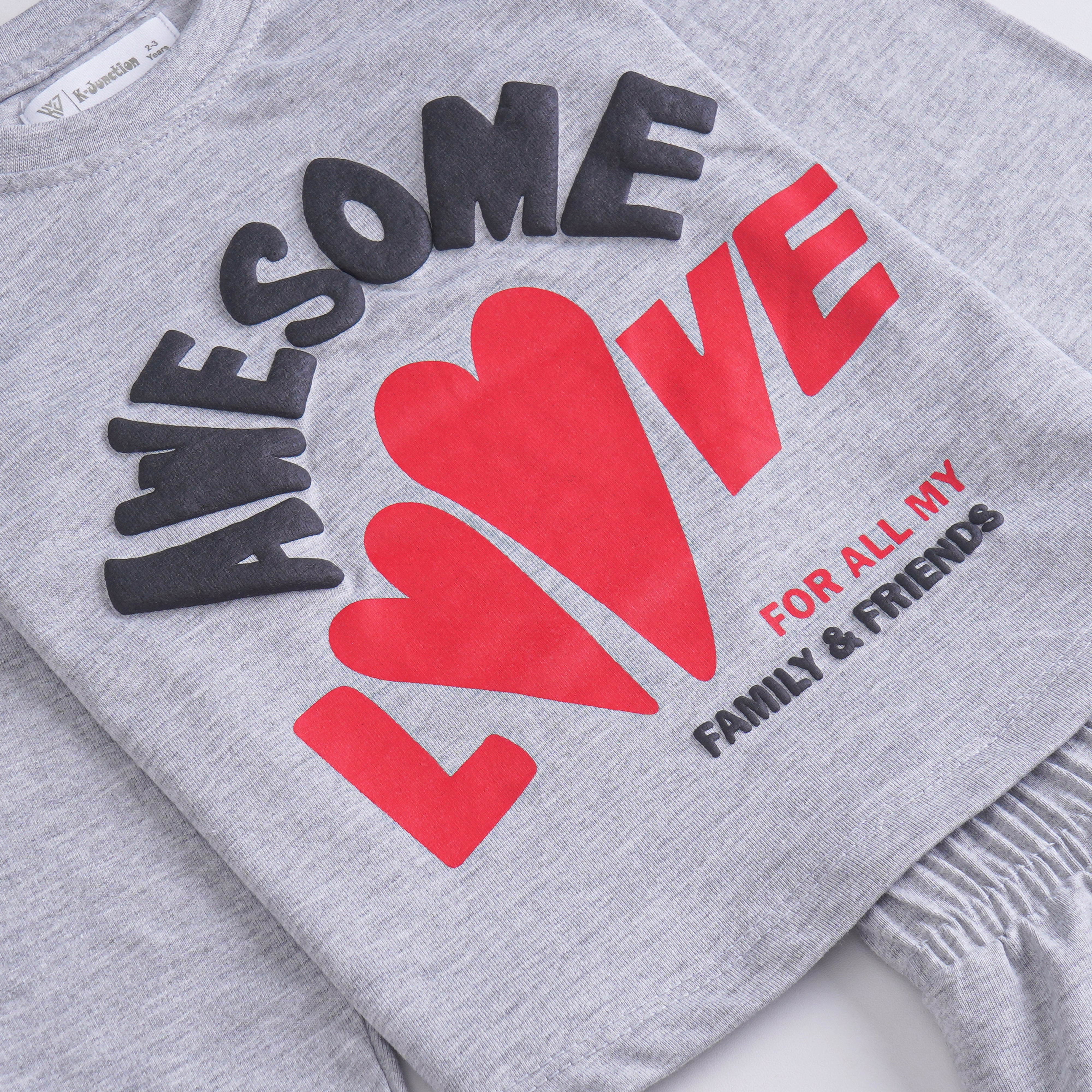 Girls Printed Full Sleeve Suit