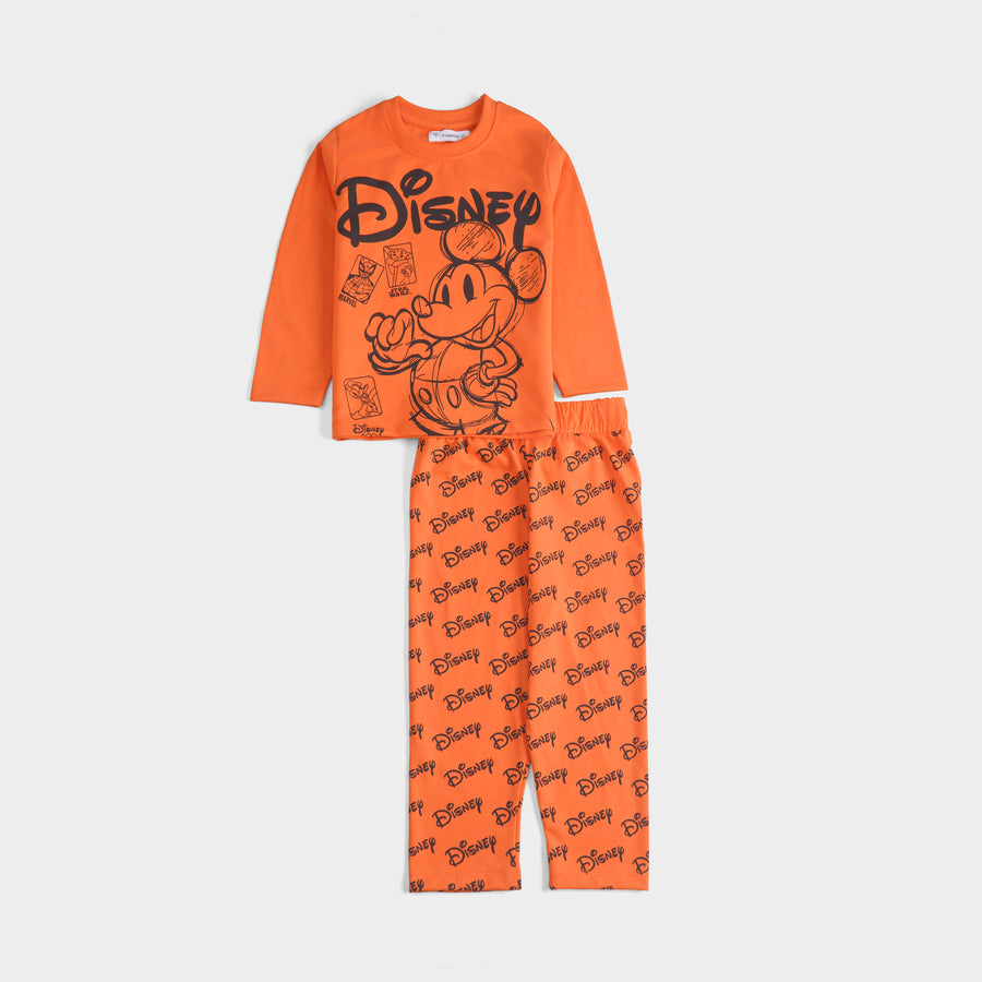 Boys Printed Full Sleeve Suit