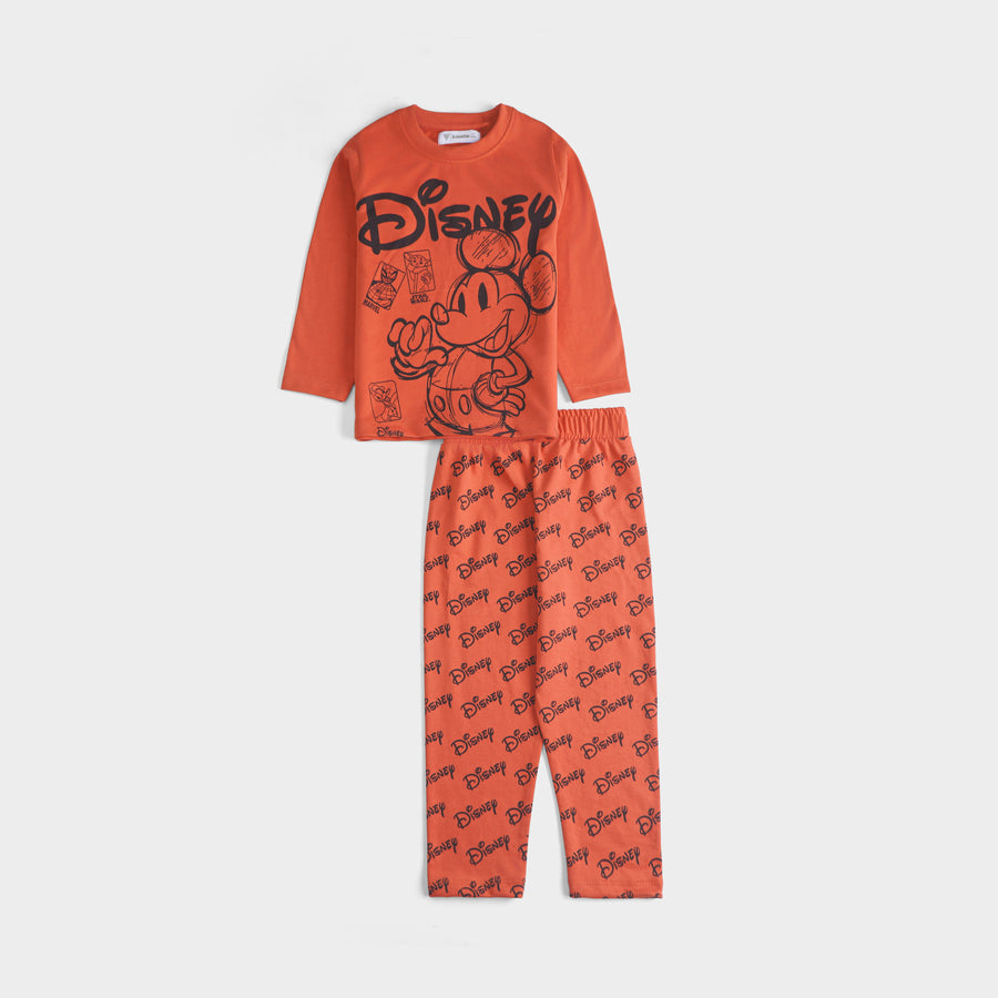 Boys Printed Full Sleeve Suit