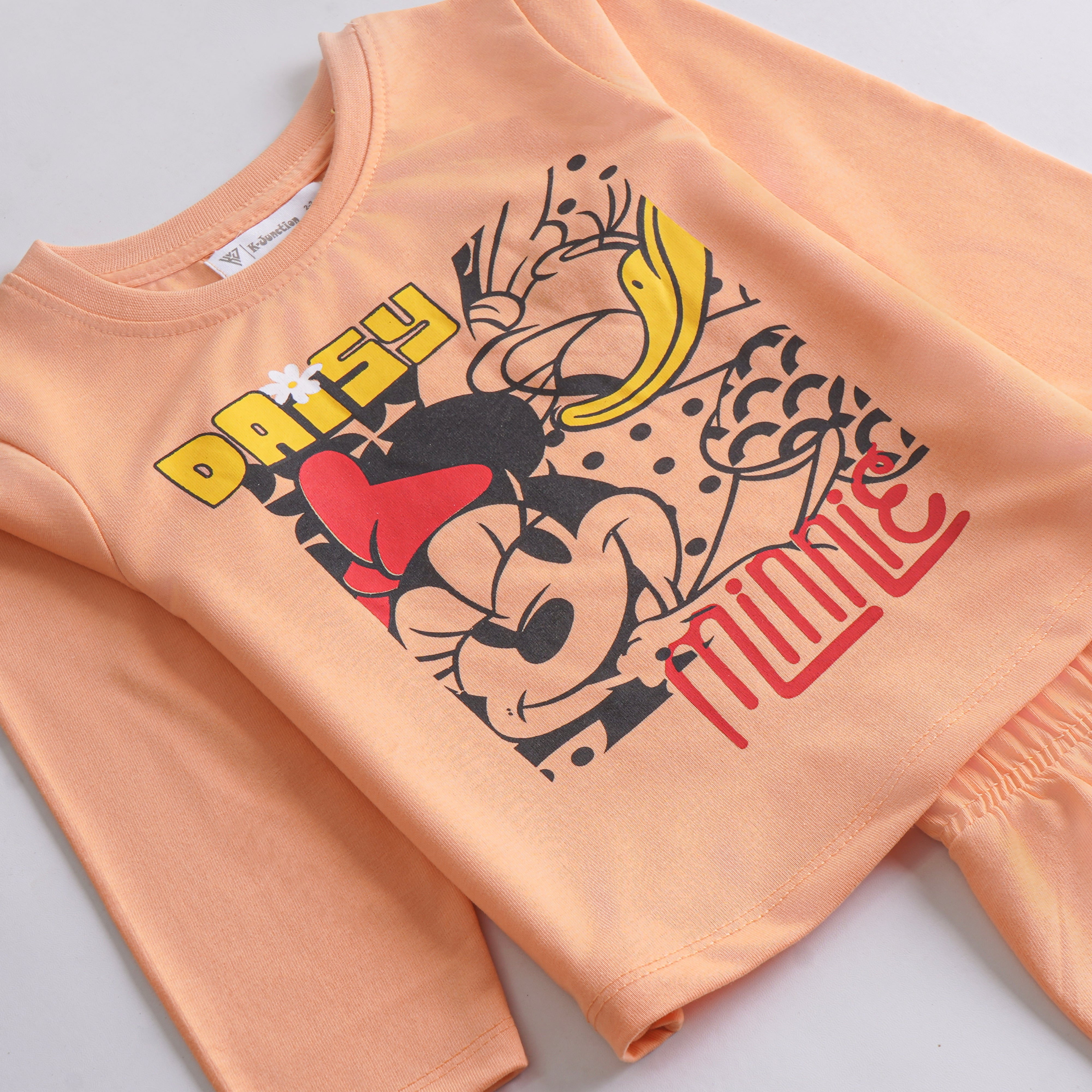 Girls Printed Full Sleeve Suit