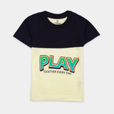 Boys Half Sleeves-Printed T-Shirt (Play)