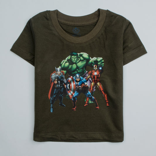 Baba Printed T-Shirt ( Hulk ) Code-J