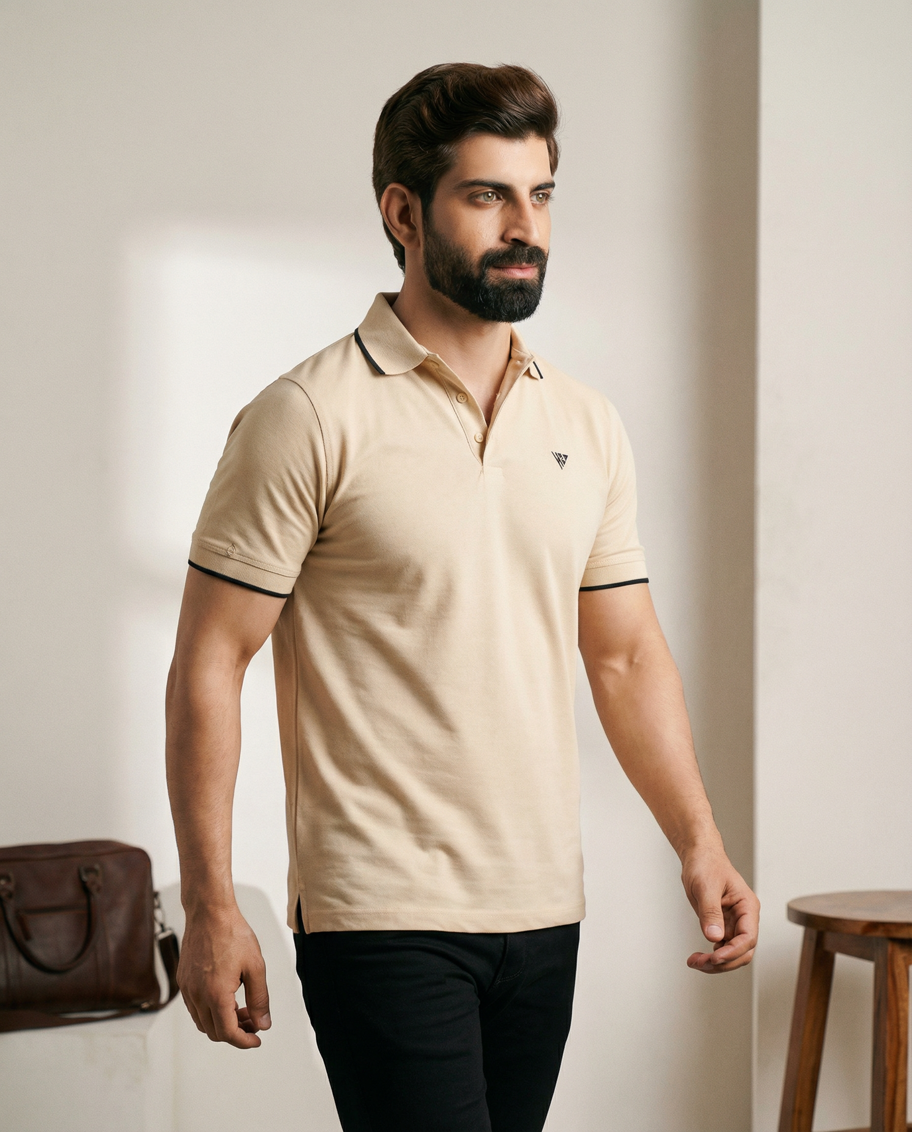 Mens Jersey Polo