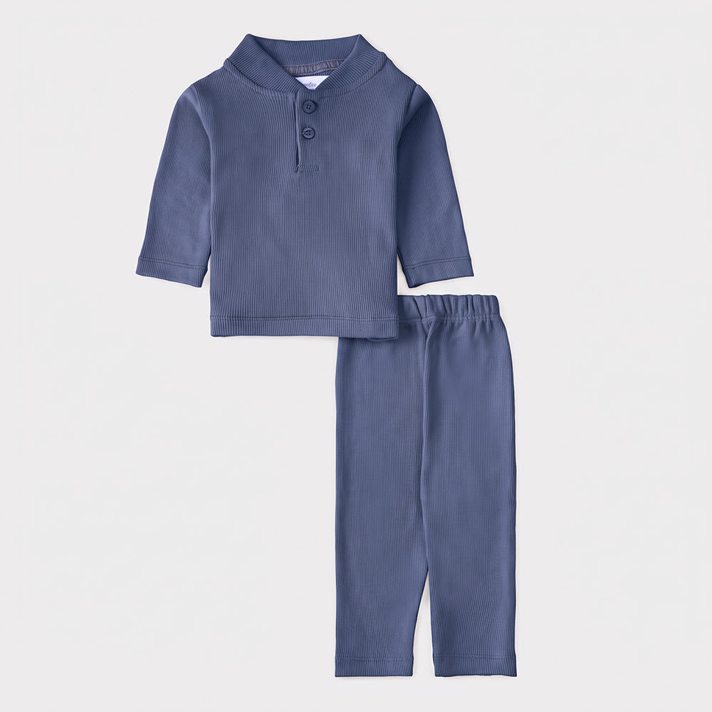Unisex Rib 2 Pcs Suit
