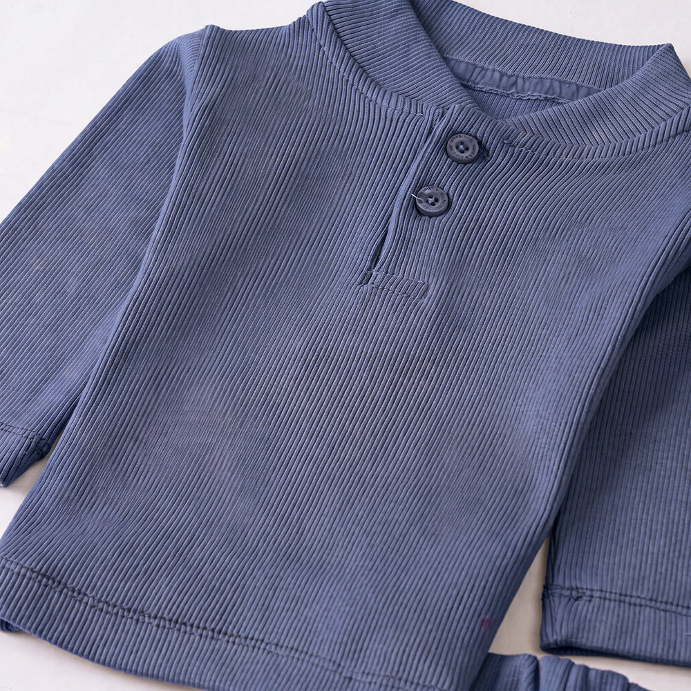 Unisex Rib 2 Pcs Suit