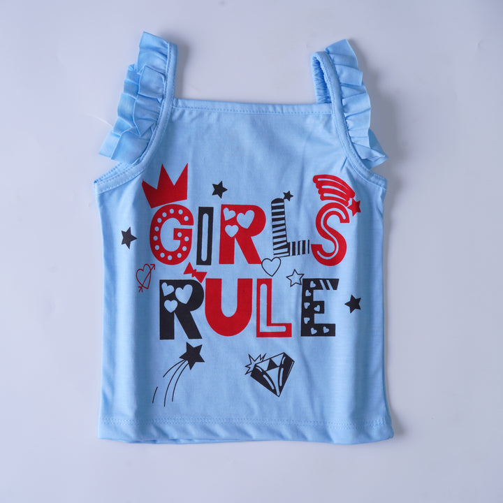 Girls T shirt (Girls Rule)