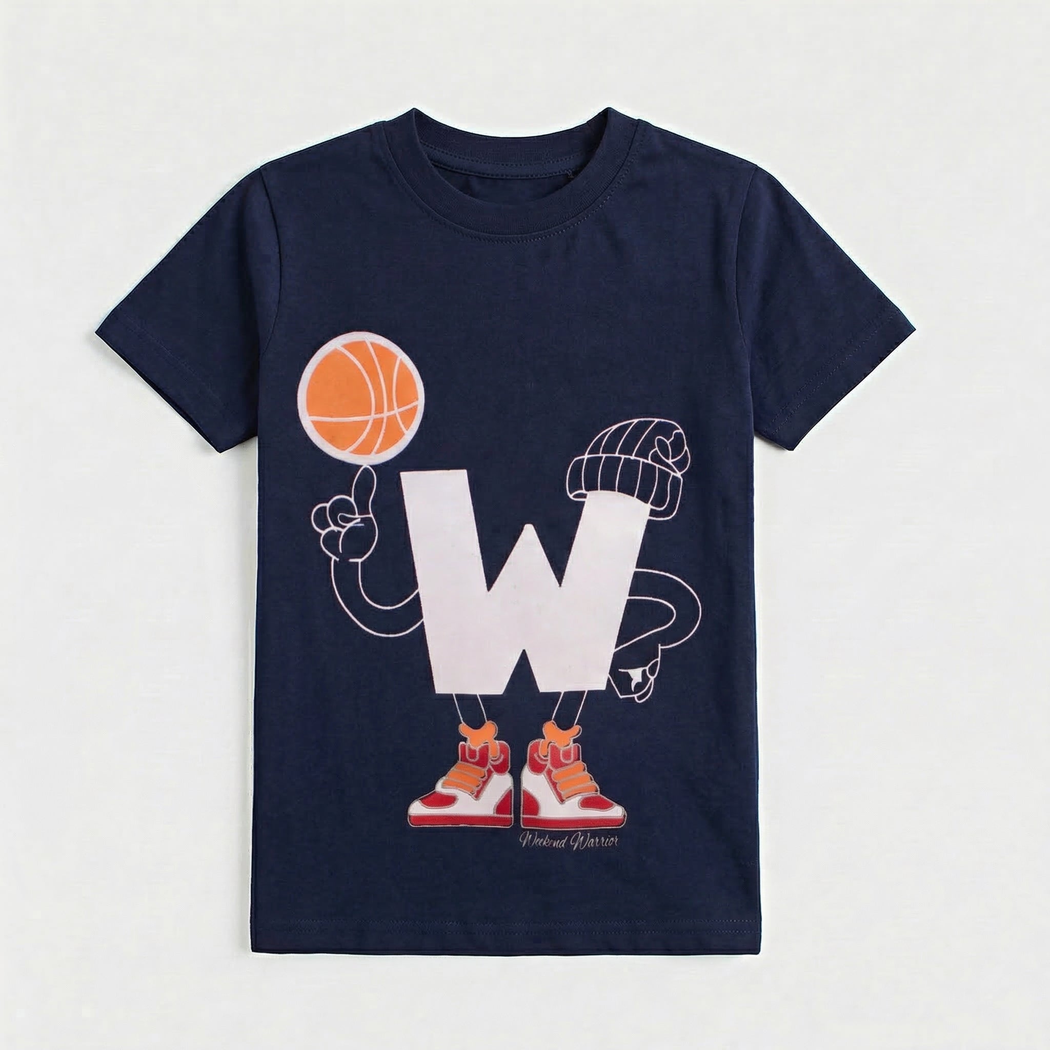 Infant Boys Half Sleeves-Printed T-Shirt (W-2)