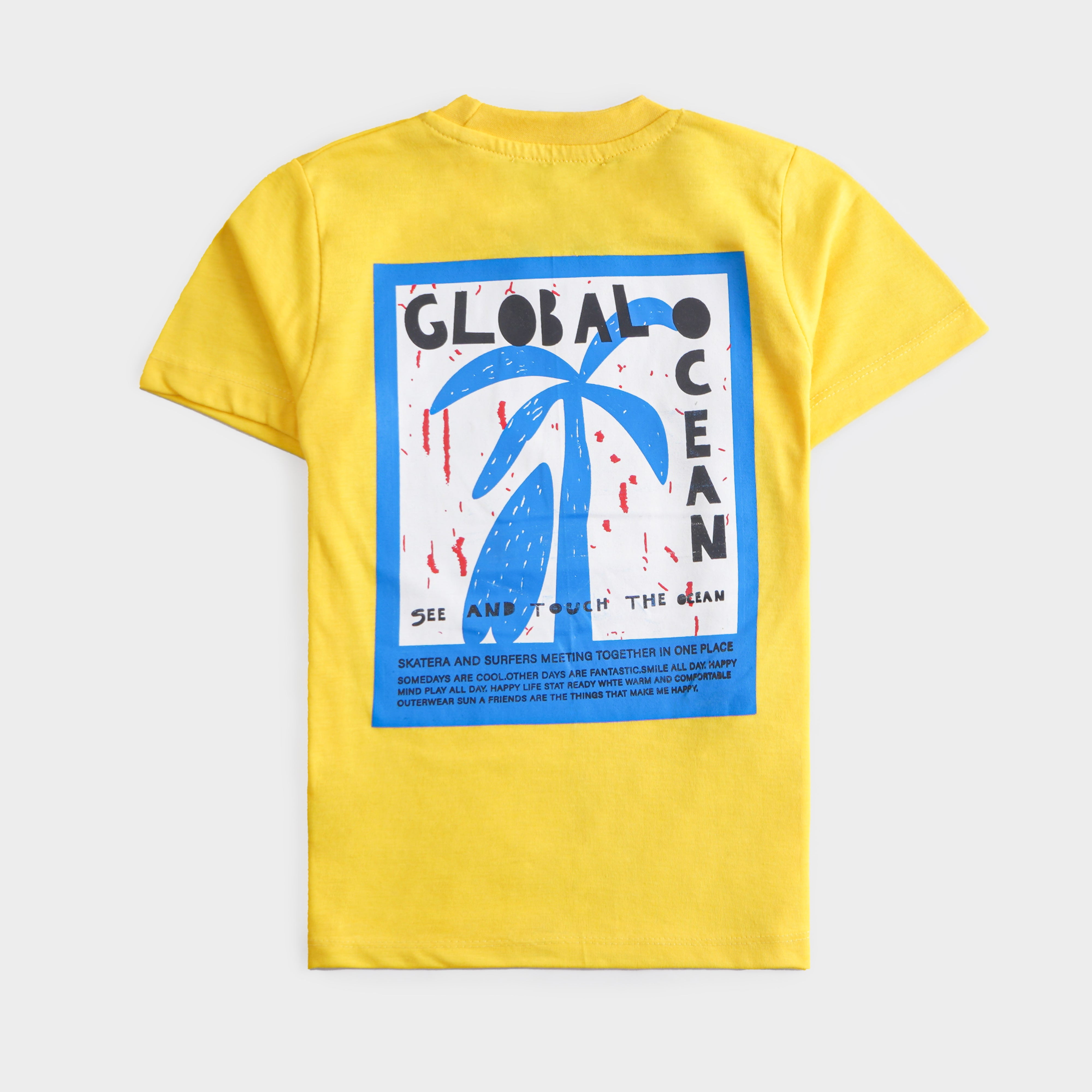 Boys Half Sleeves-Printed T-Shirt