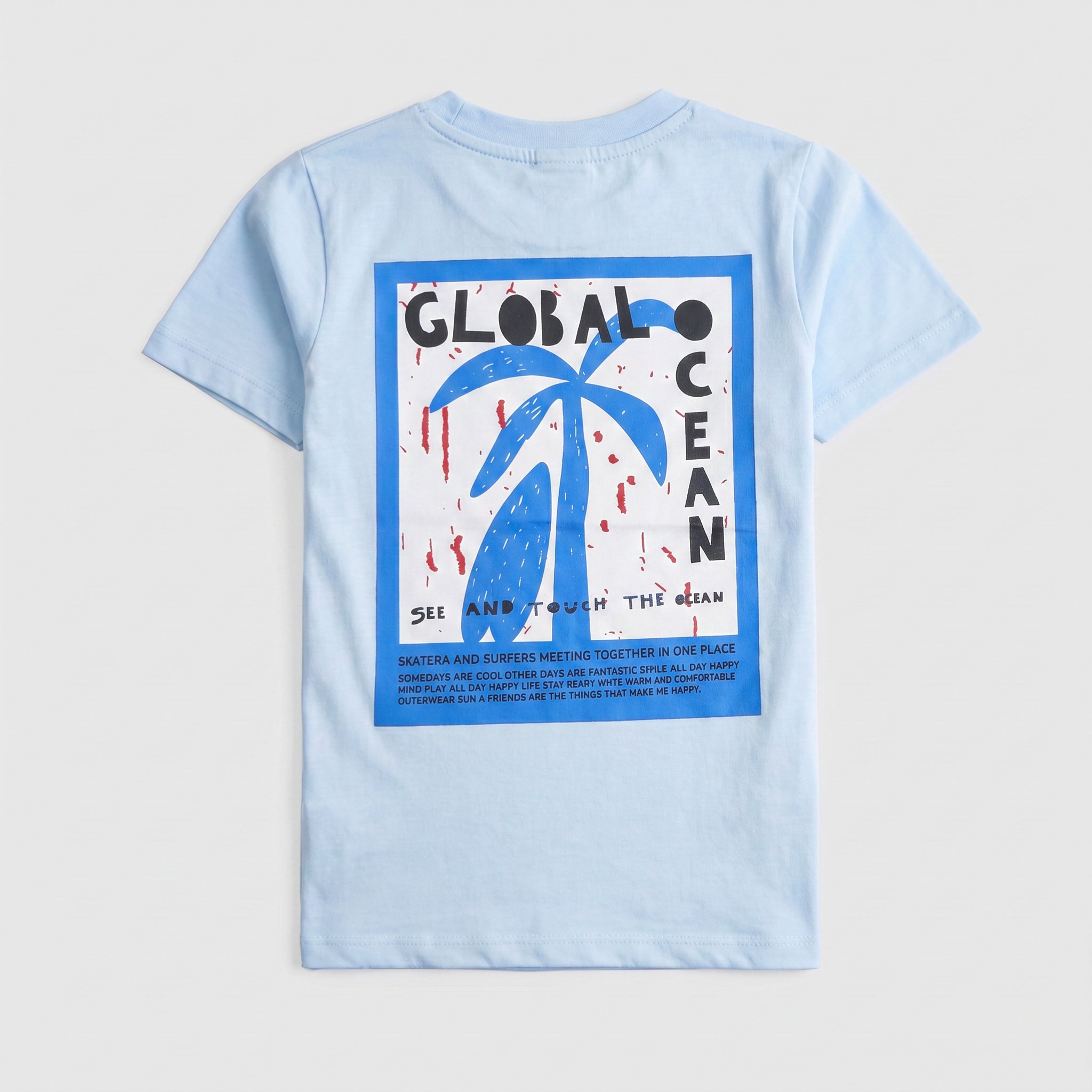Boys Half Sleeves-Printed T-Shirt