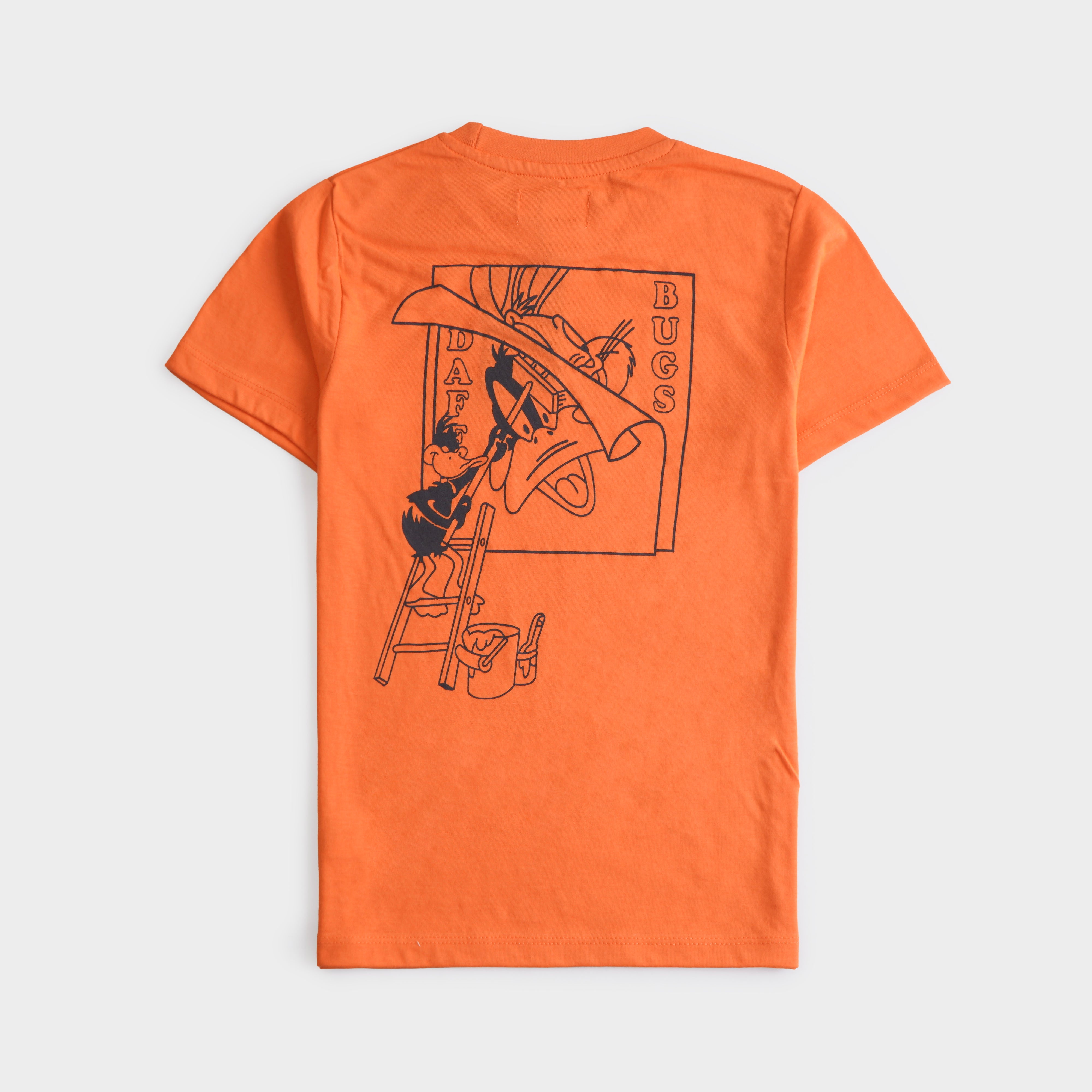 Boys Half Sleeves-Printed T-Shirt