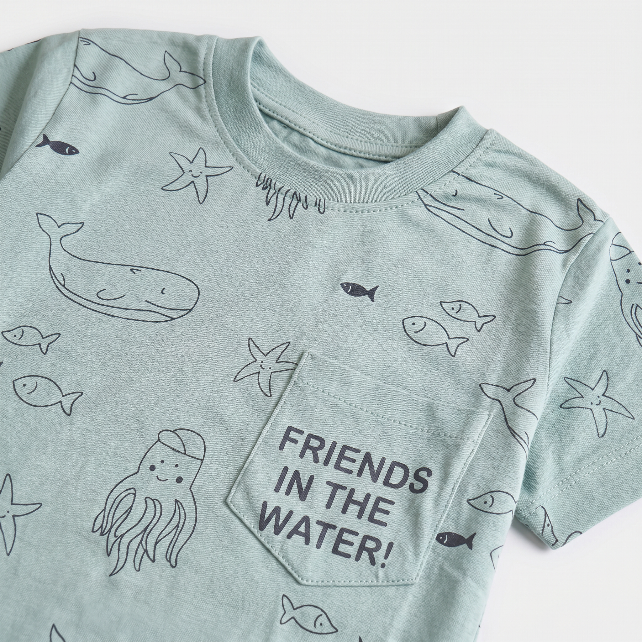 Boys Half Sleeves-Printed T-Shirt