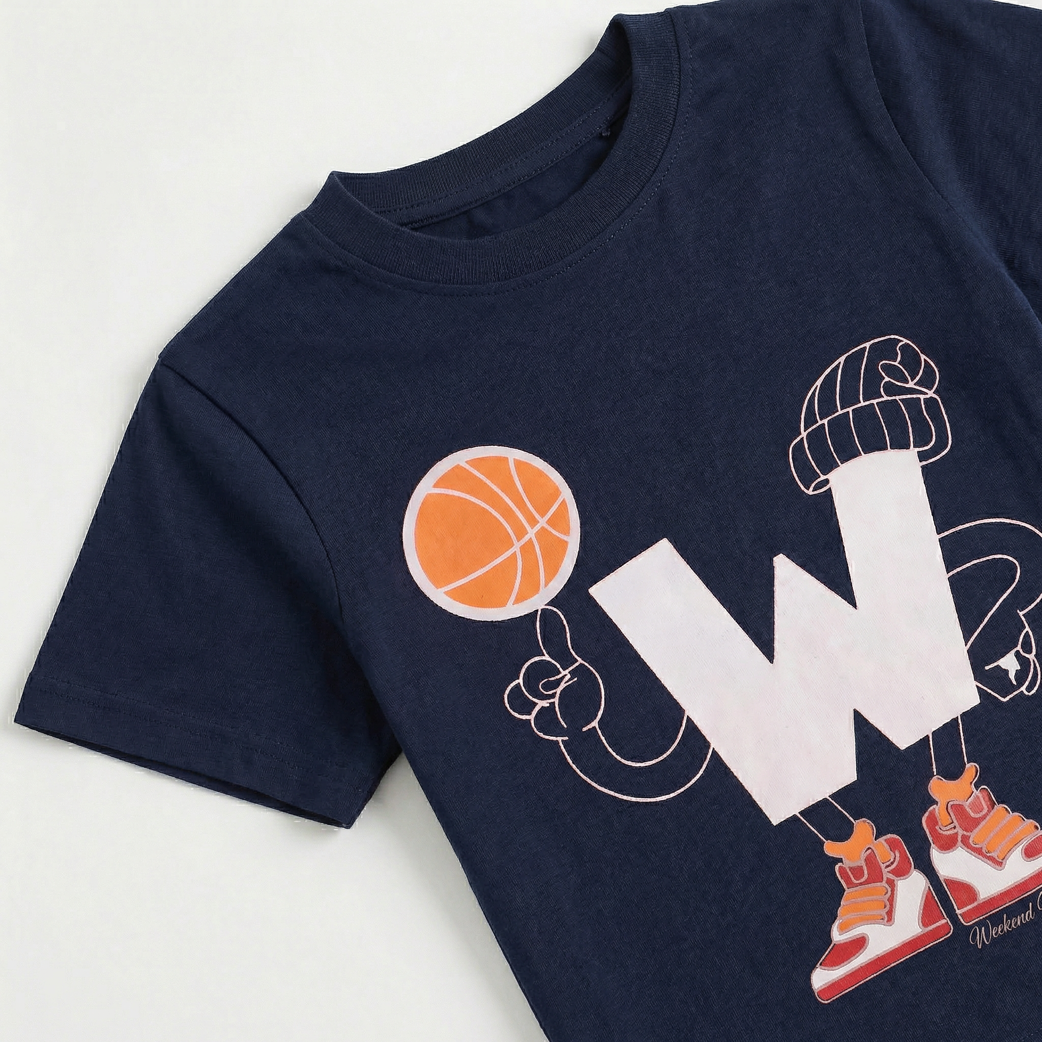 Infant Boys Half Sleeves-Printed T-Shirt (W-2)