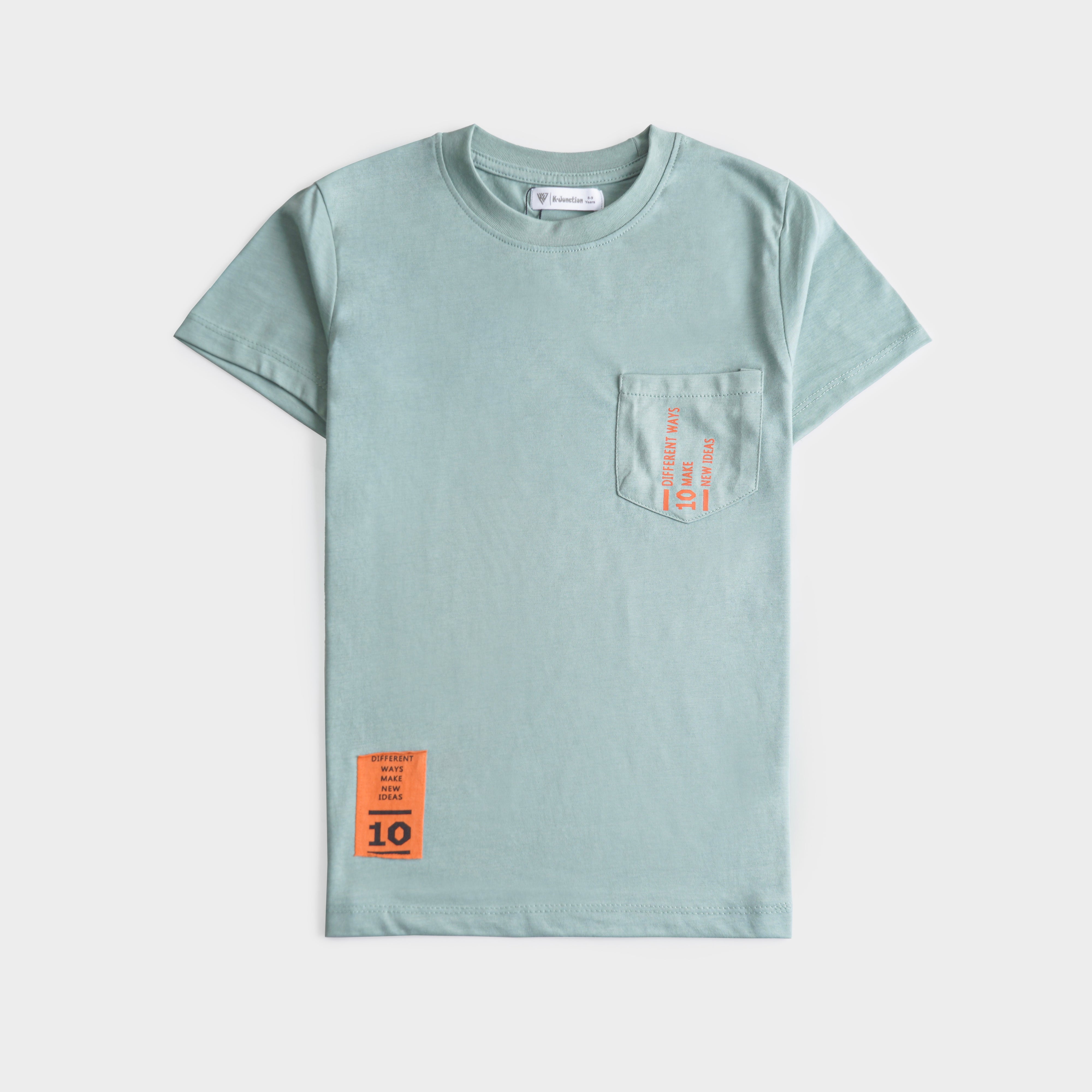 Boys Half Sleeves-Printed T-Shirt