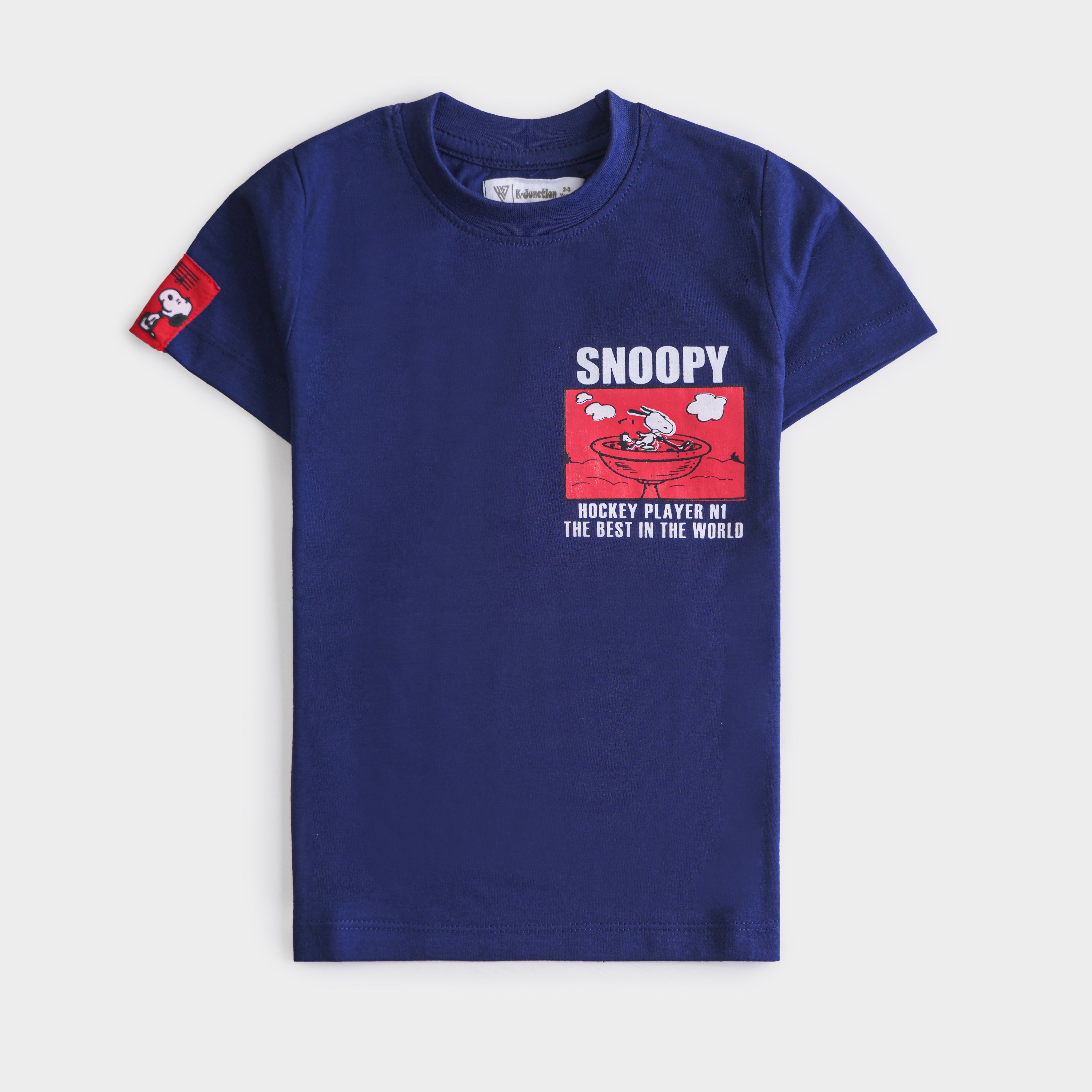 Boys Half Sleeves-Printed T-Shirt