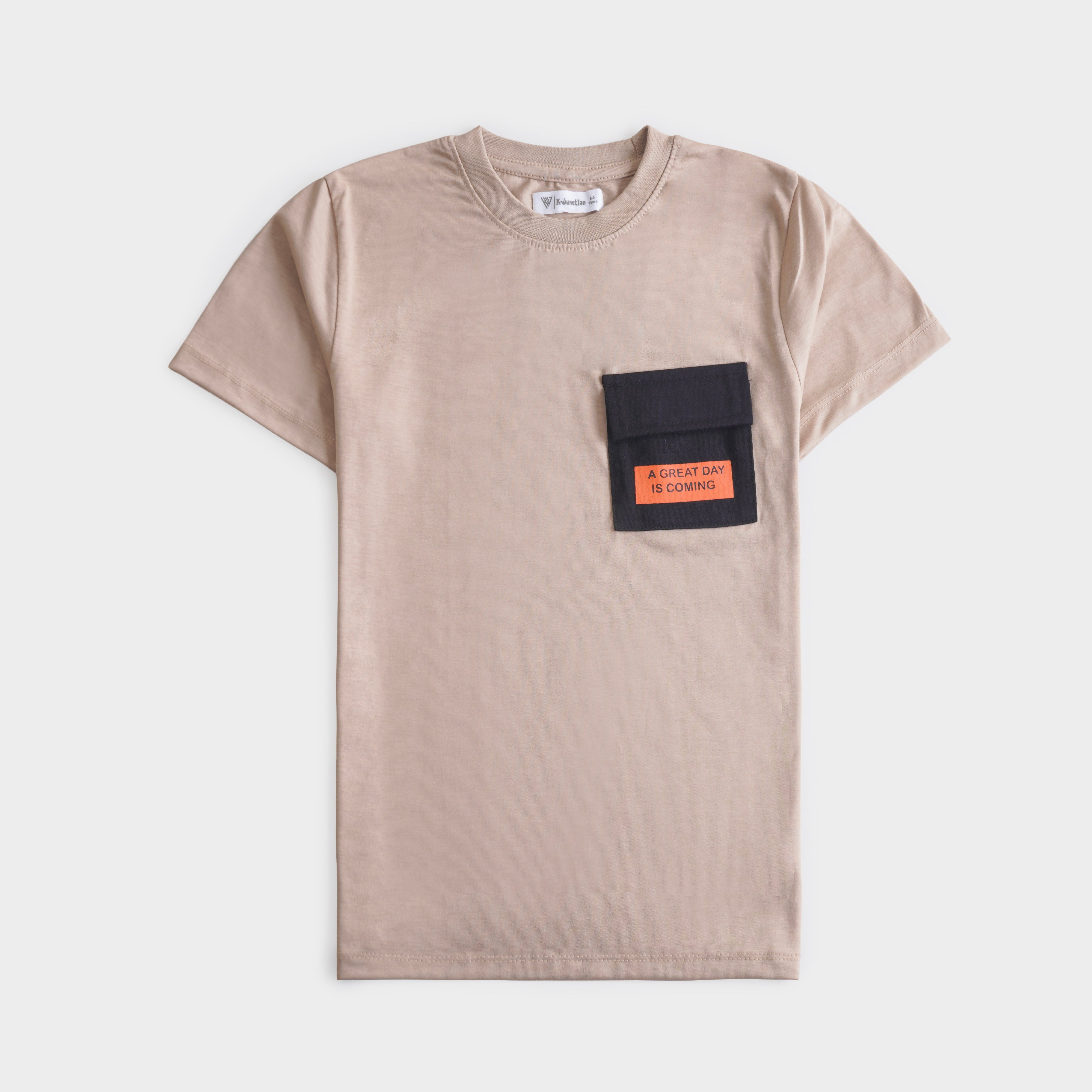 Boys Half Sleeves-Printed T-Shirt