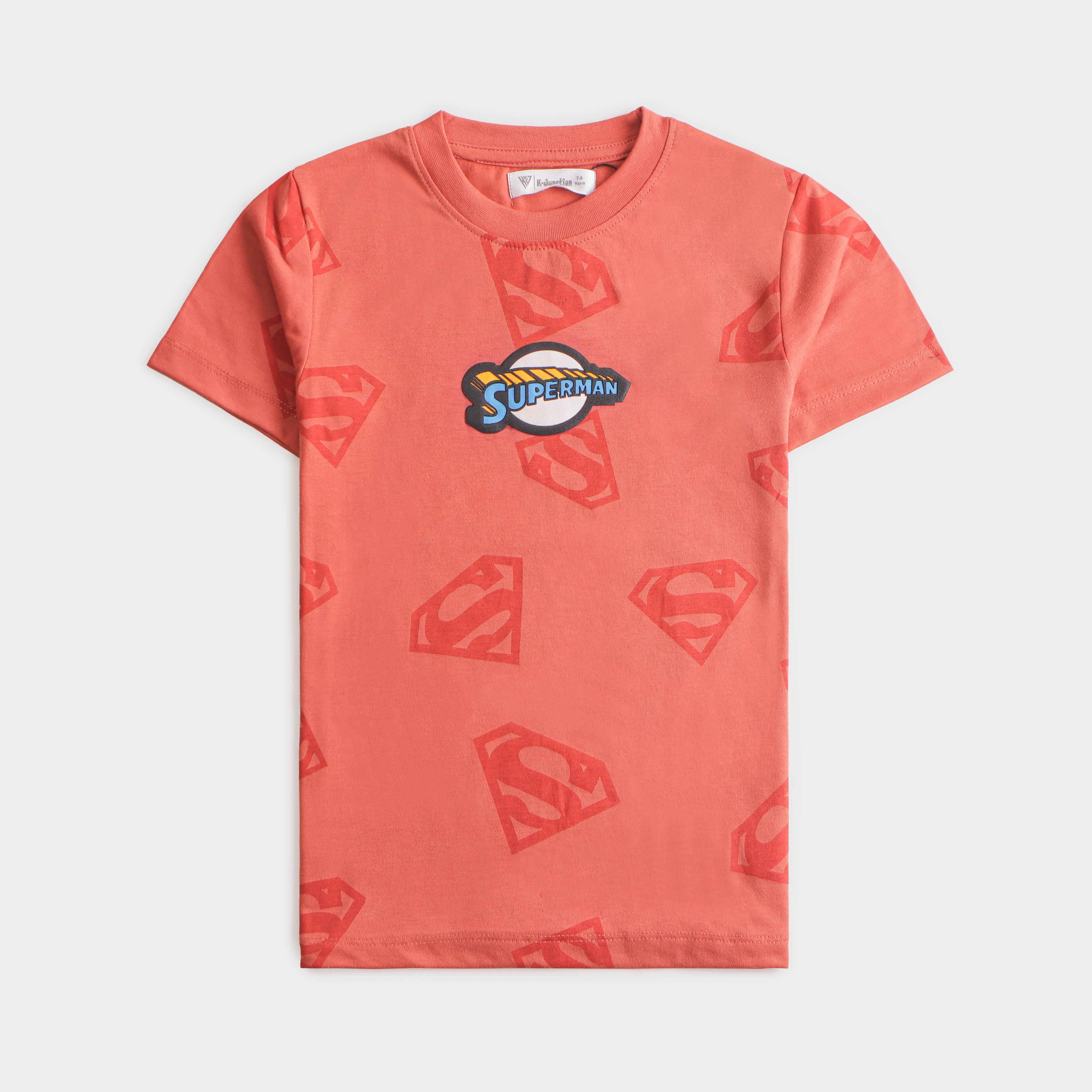 Boys Half Sleeves-Printed T-Shirt