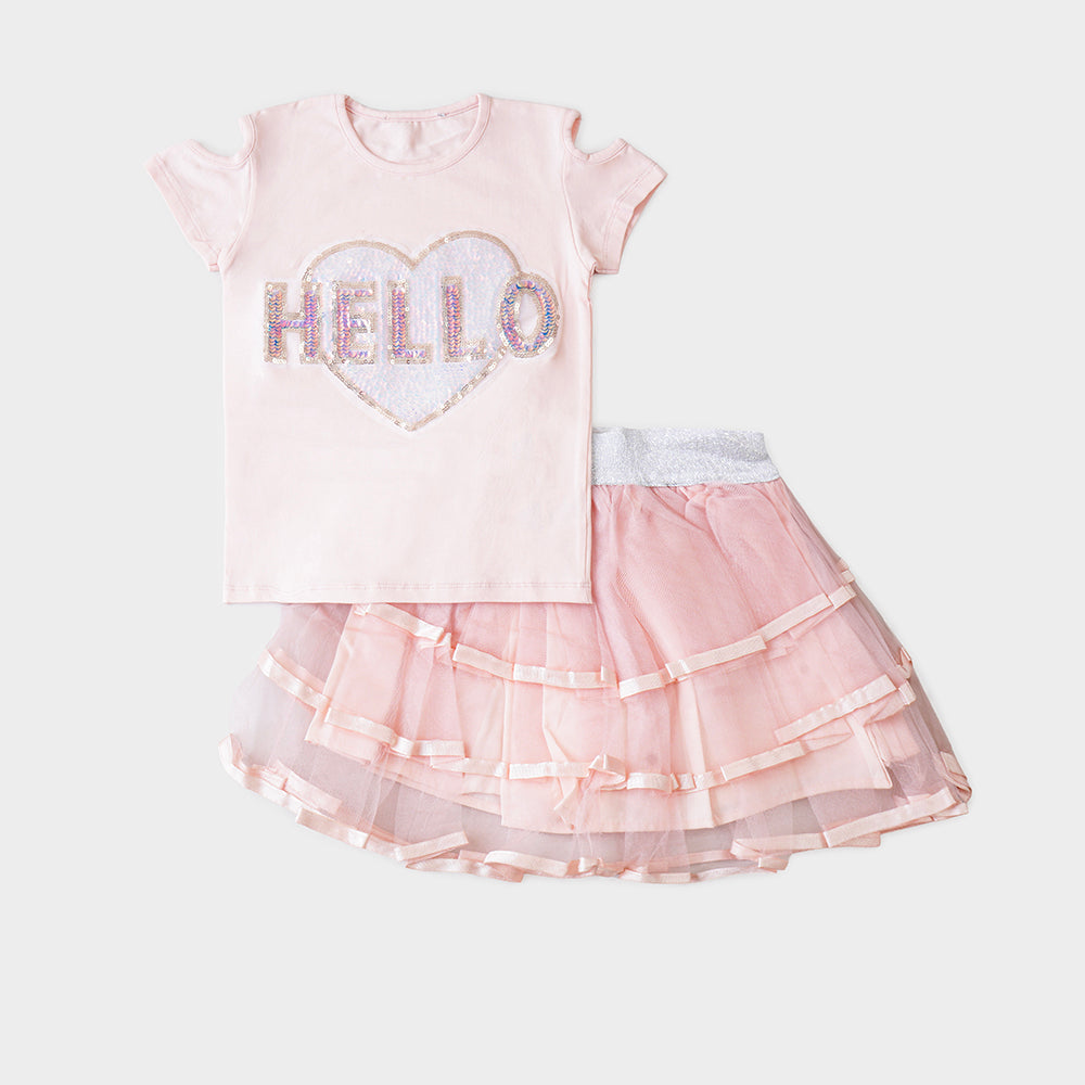 Girls 2 pcs Suit