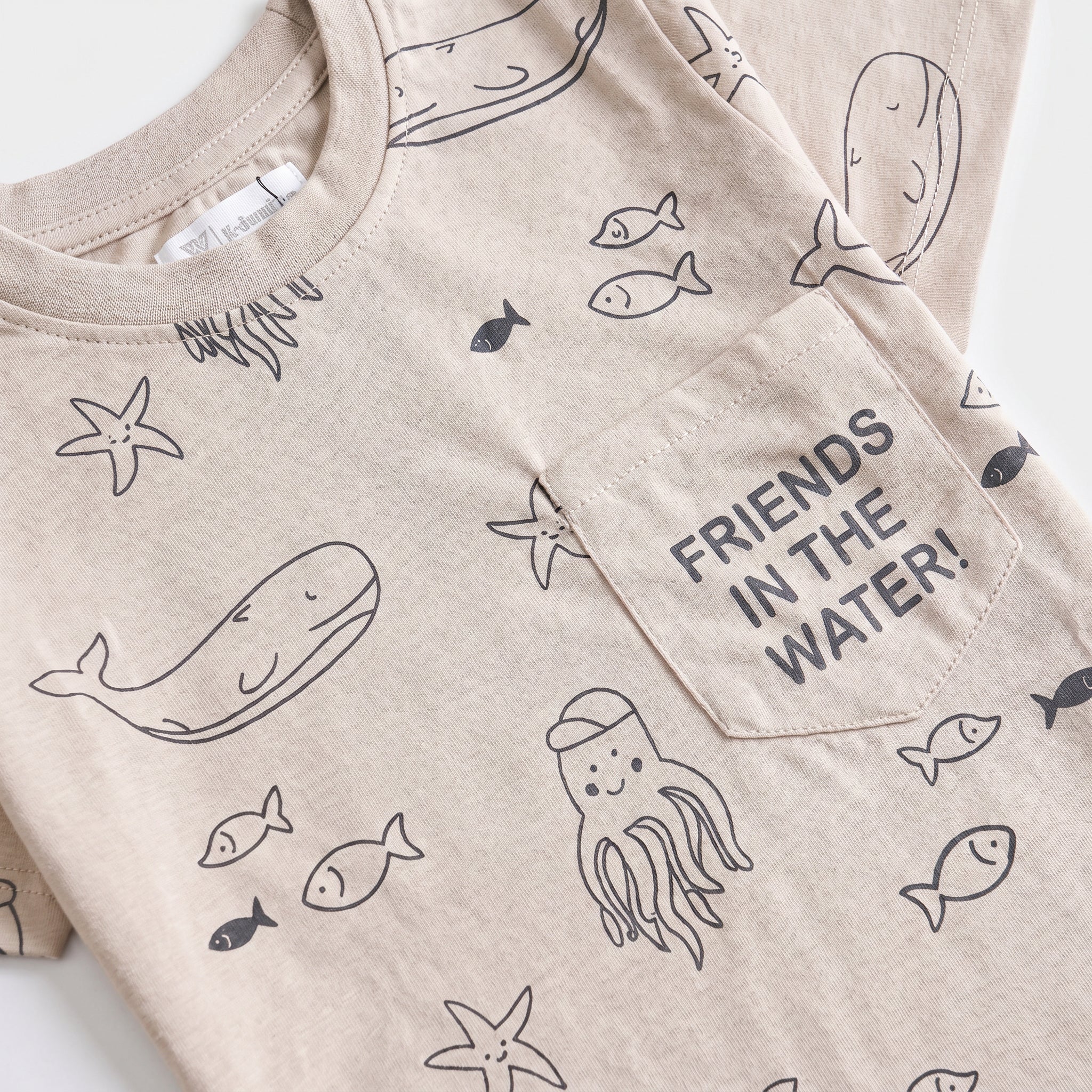 Boys Half Sleeves-Printed T-Shirt