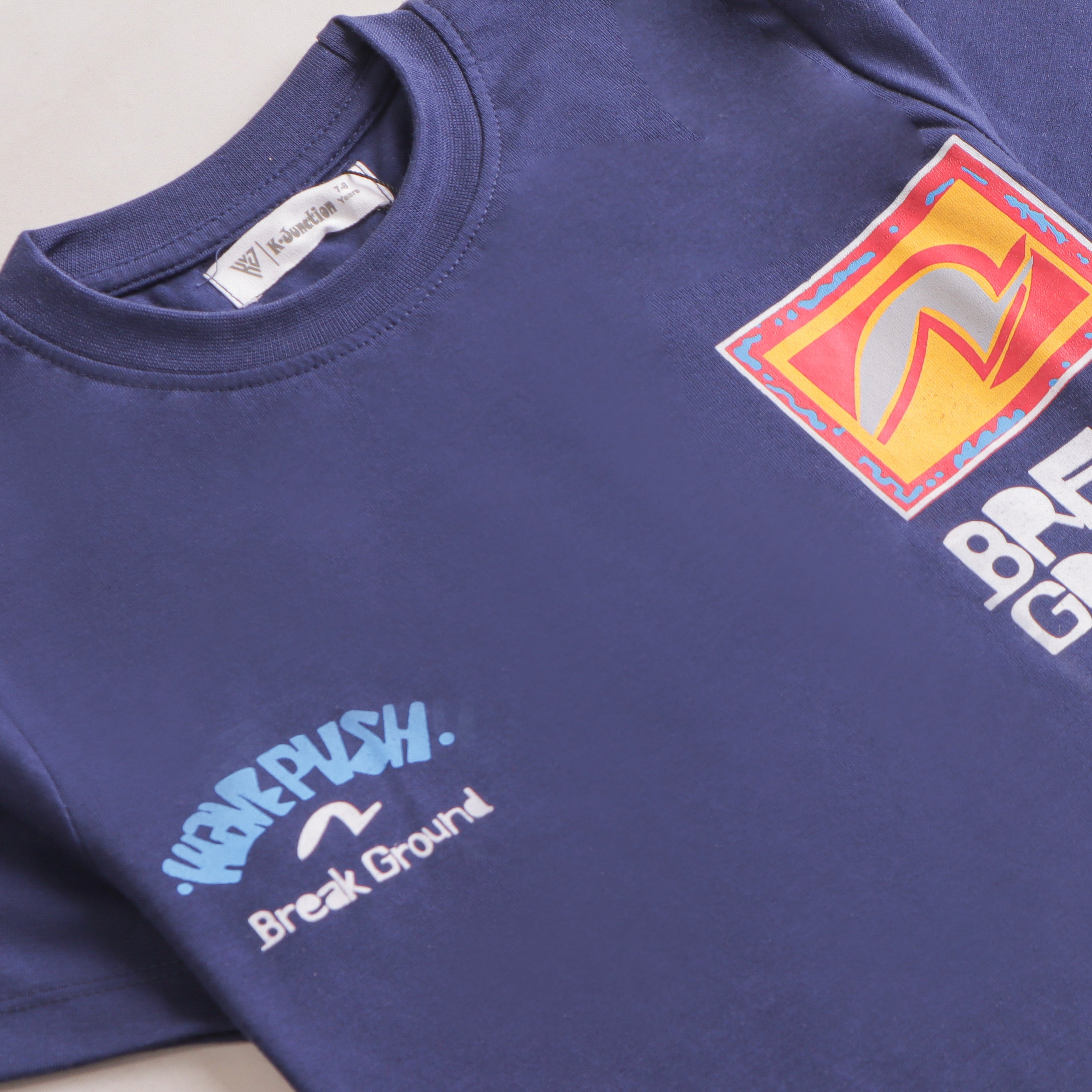 Boys Half Sleeves-Printed T-Shirt