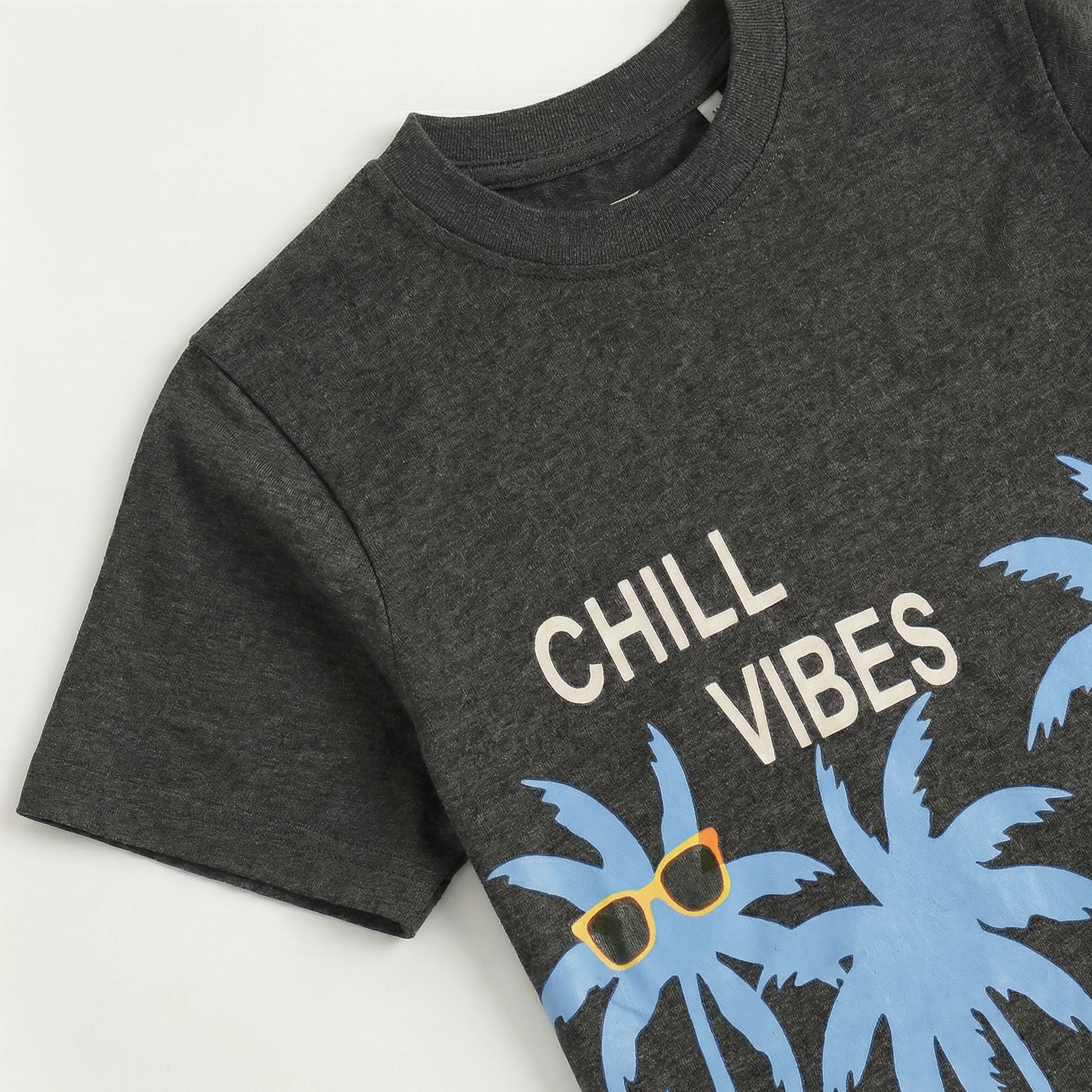 Infant Boys Half Sleeves-Printed T-Shirt (Chillvibes)