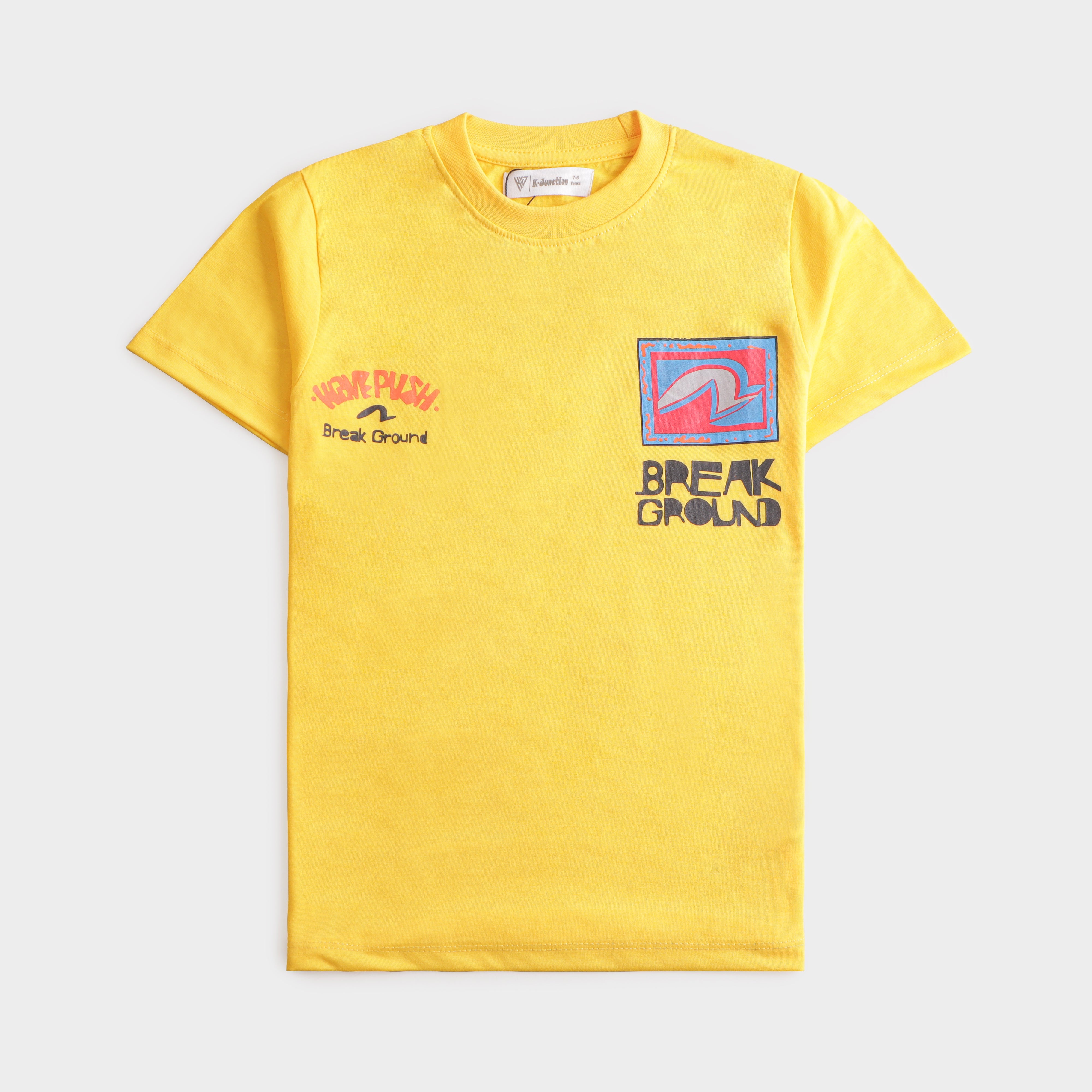 Boys Half Sleeves-Printed T-Shirt