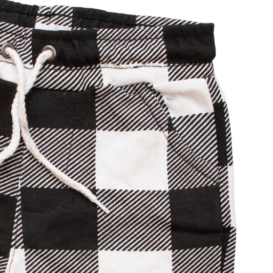 Infant Baba Cotton Short Color White-Black
