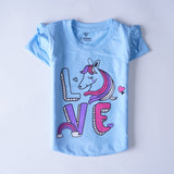 Girls T-shirt (I-Love-Unicorn)