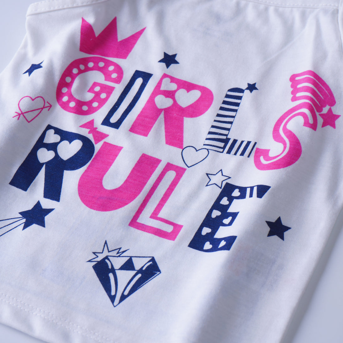 Girls T shirt (Girls Rule)