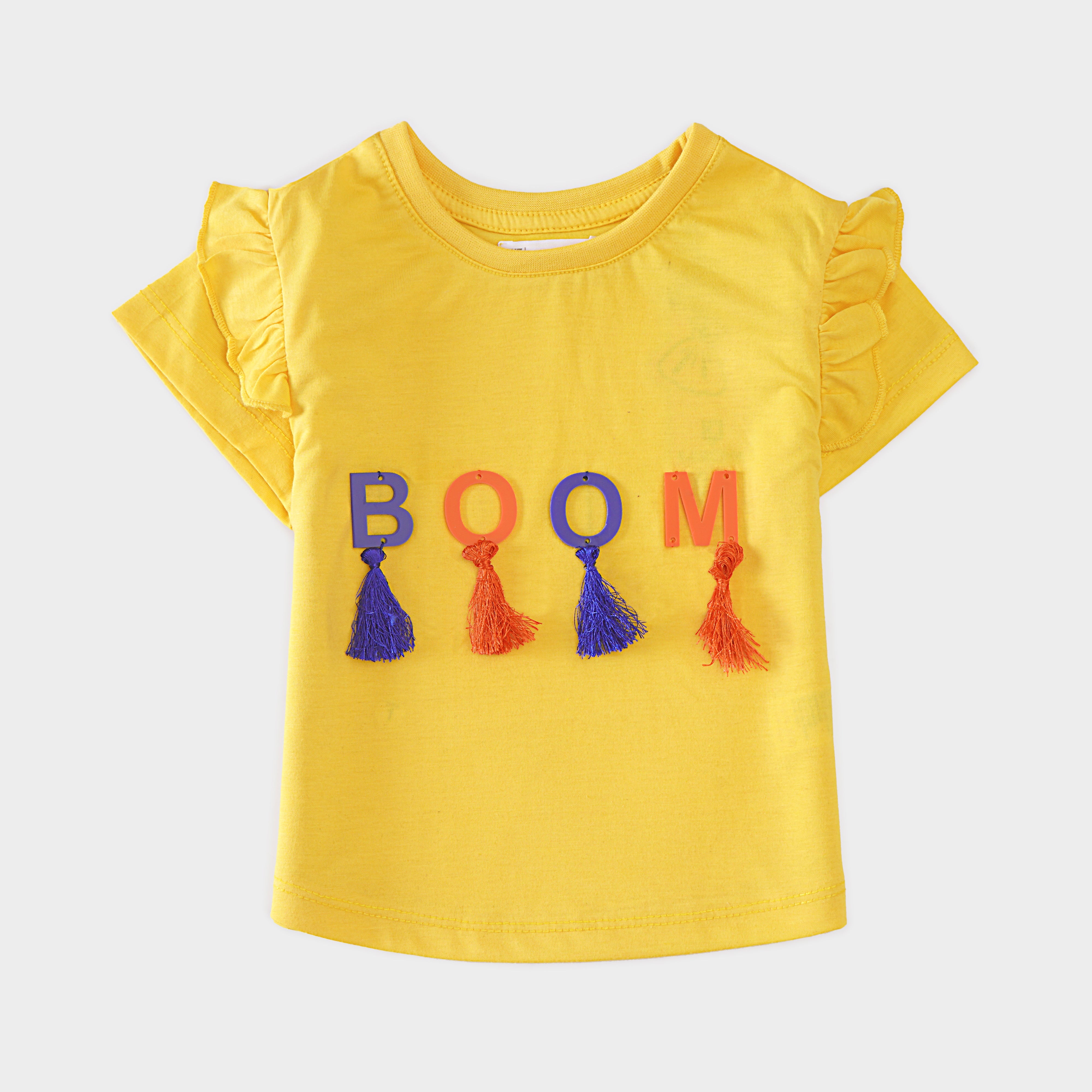 Infant Girls H/S t shirt (Boom)