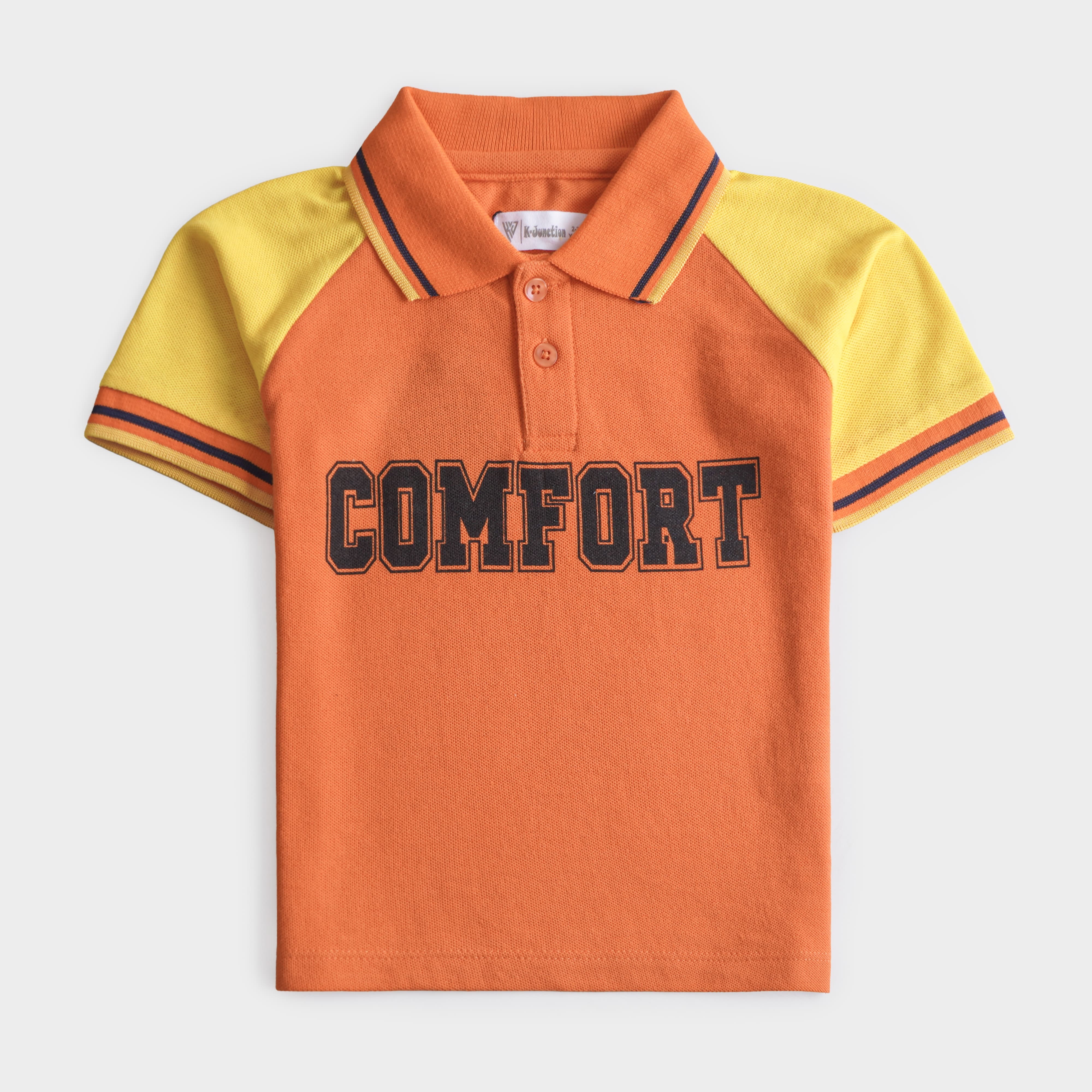 Boys Half Sleeves Polo T-Shirt