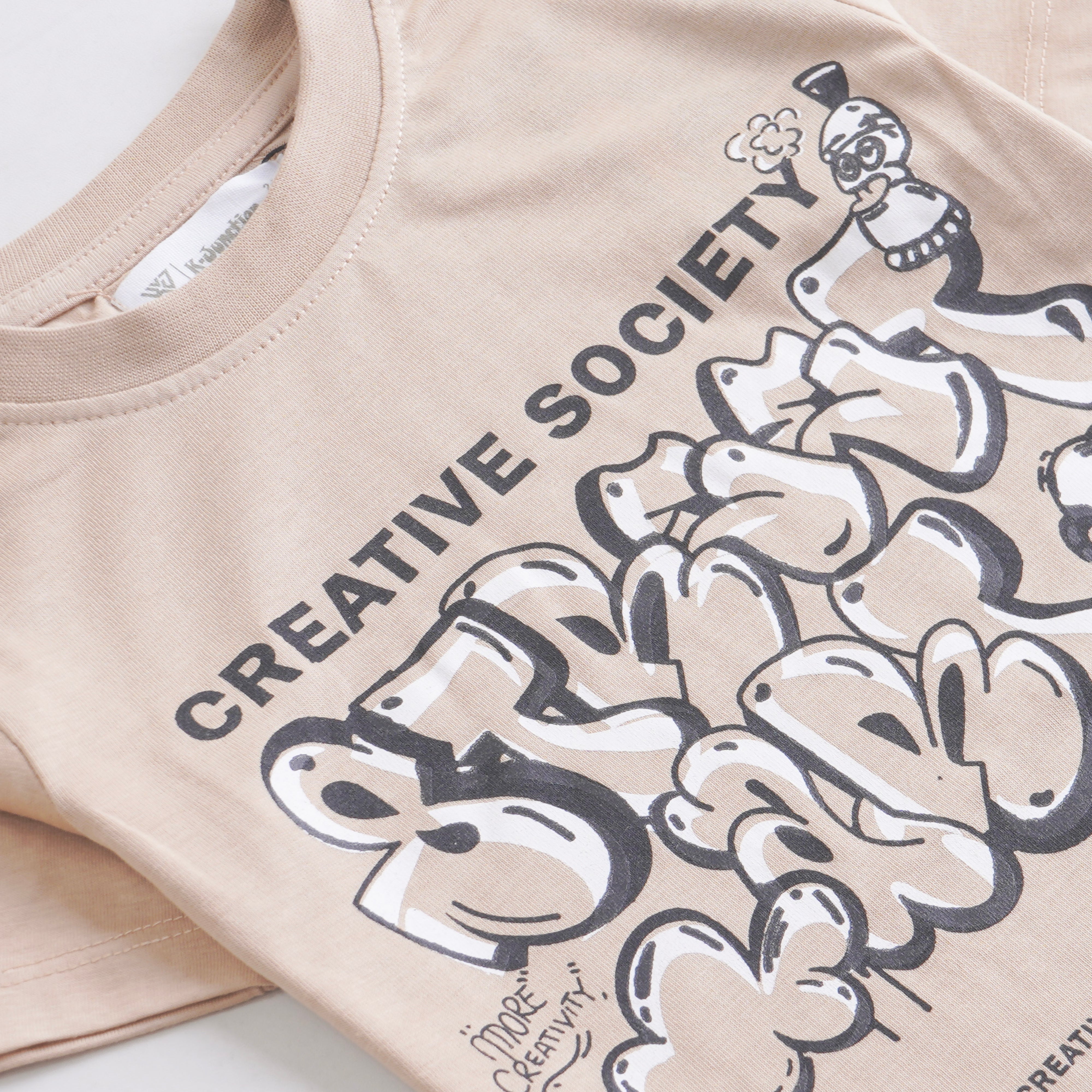Boys Half Sleeves-Printed T-Shirt