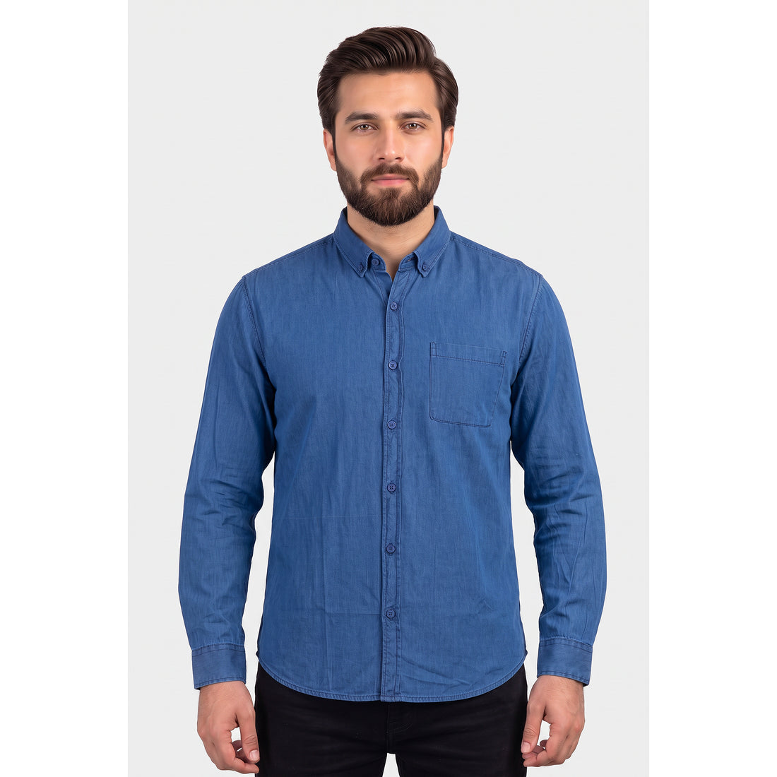 Mens Denim Shirt (1 Pocket)