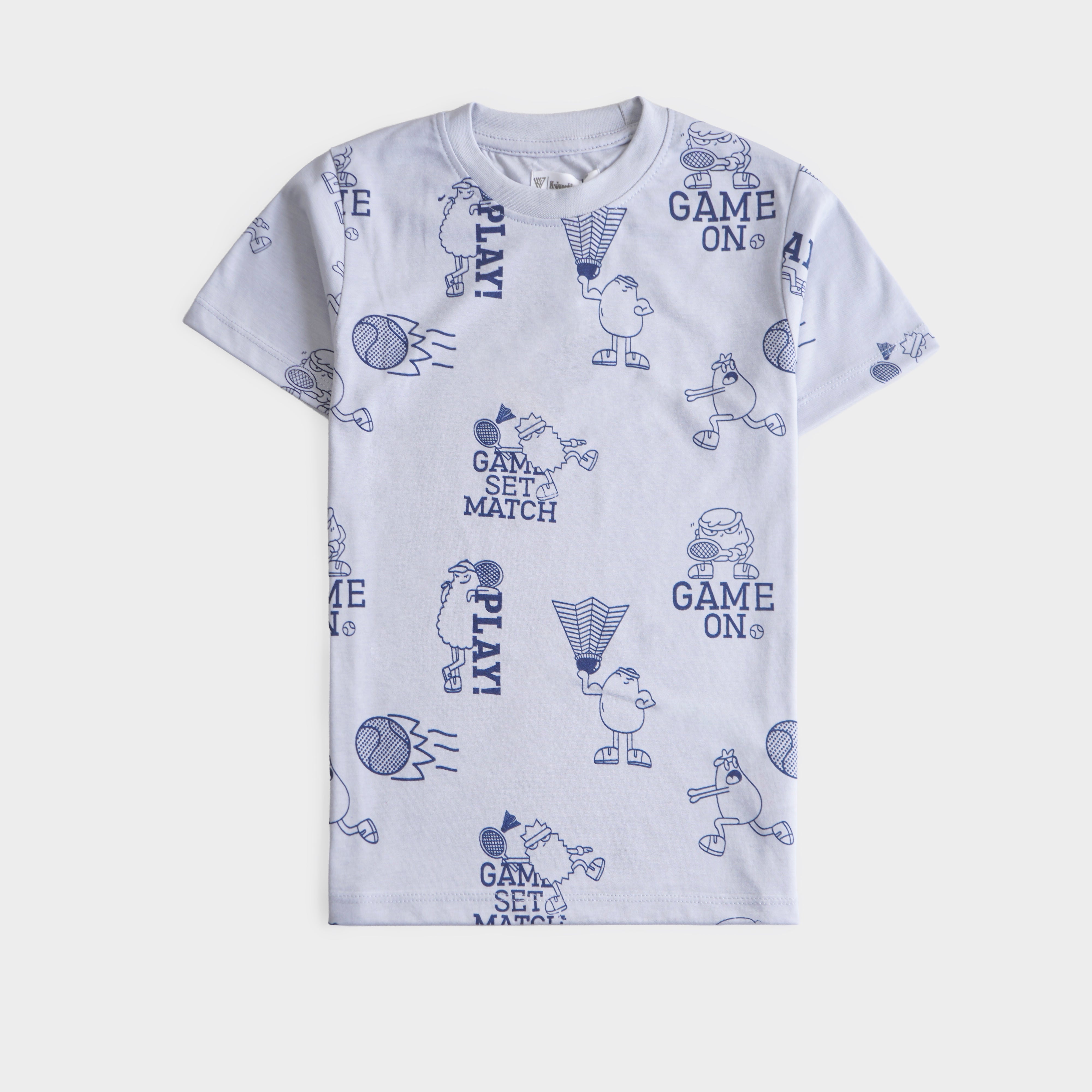 Boys Half Sleeves-Printed T-Shirt