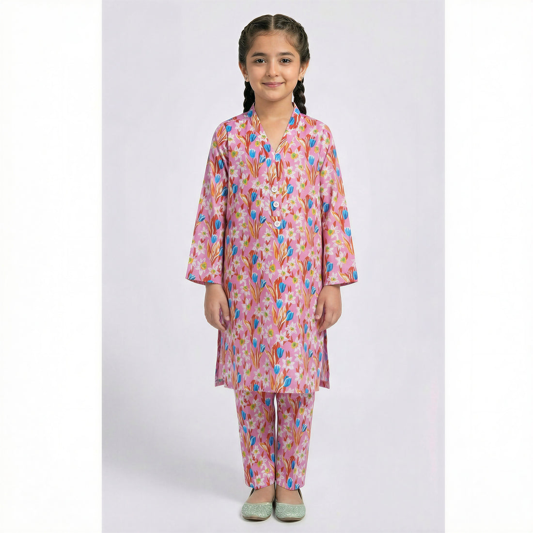 Girls Ethnic 2 Pcs Set