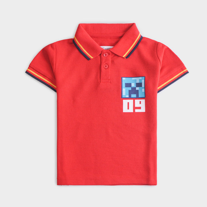 Boys Half Sleeves Polo T-Shirt
