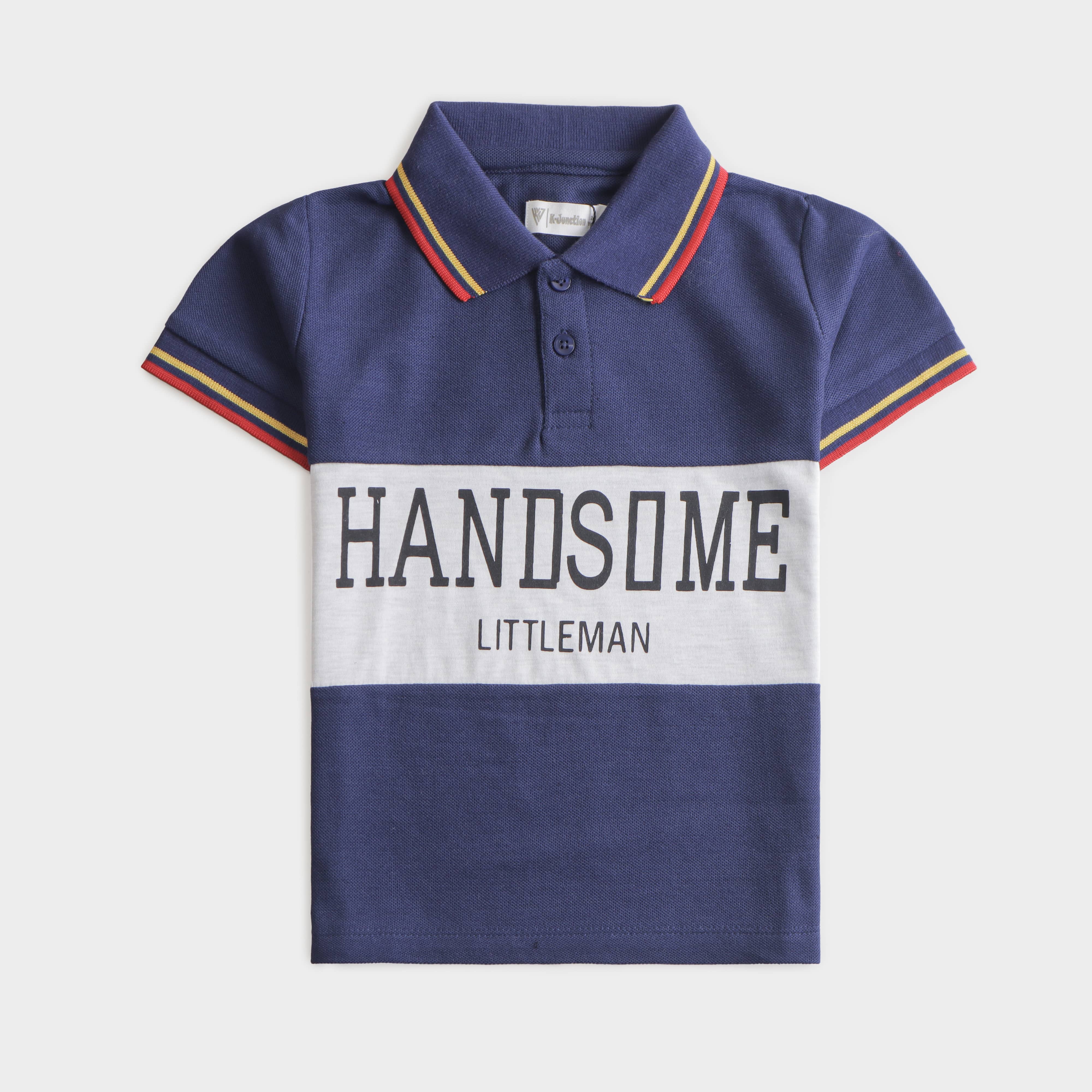 Boys Half Sleeves Polo T-Shirt