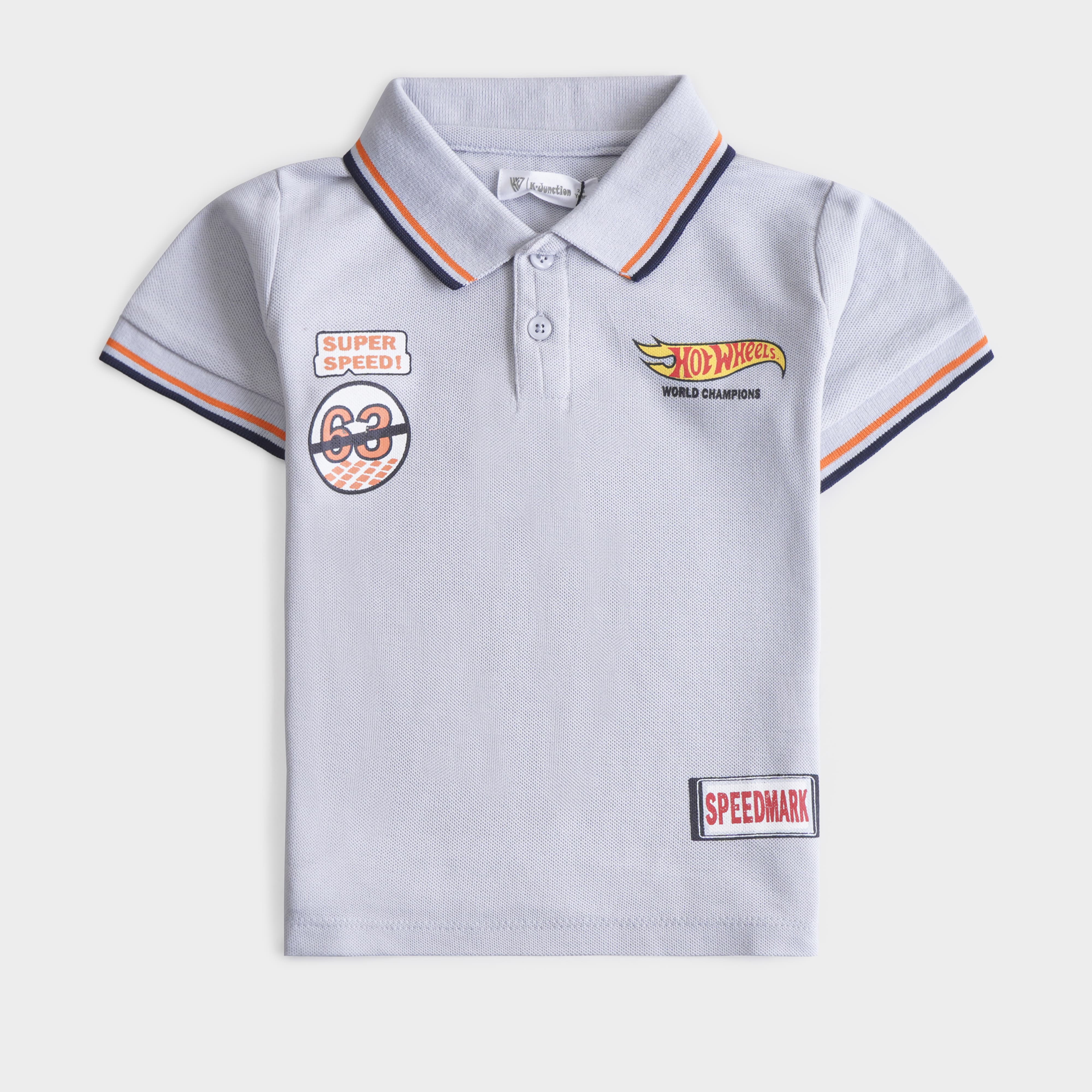 Boys Half Sleeves Polo T-Shirt