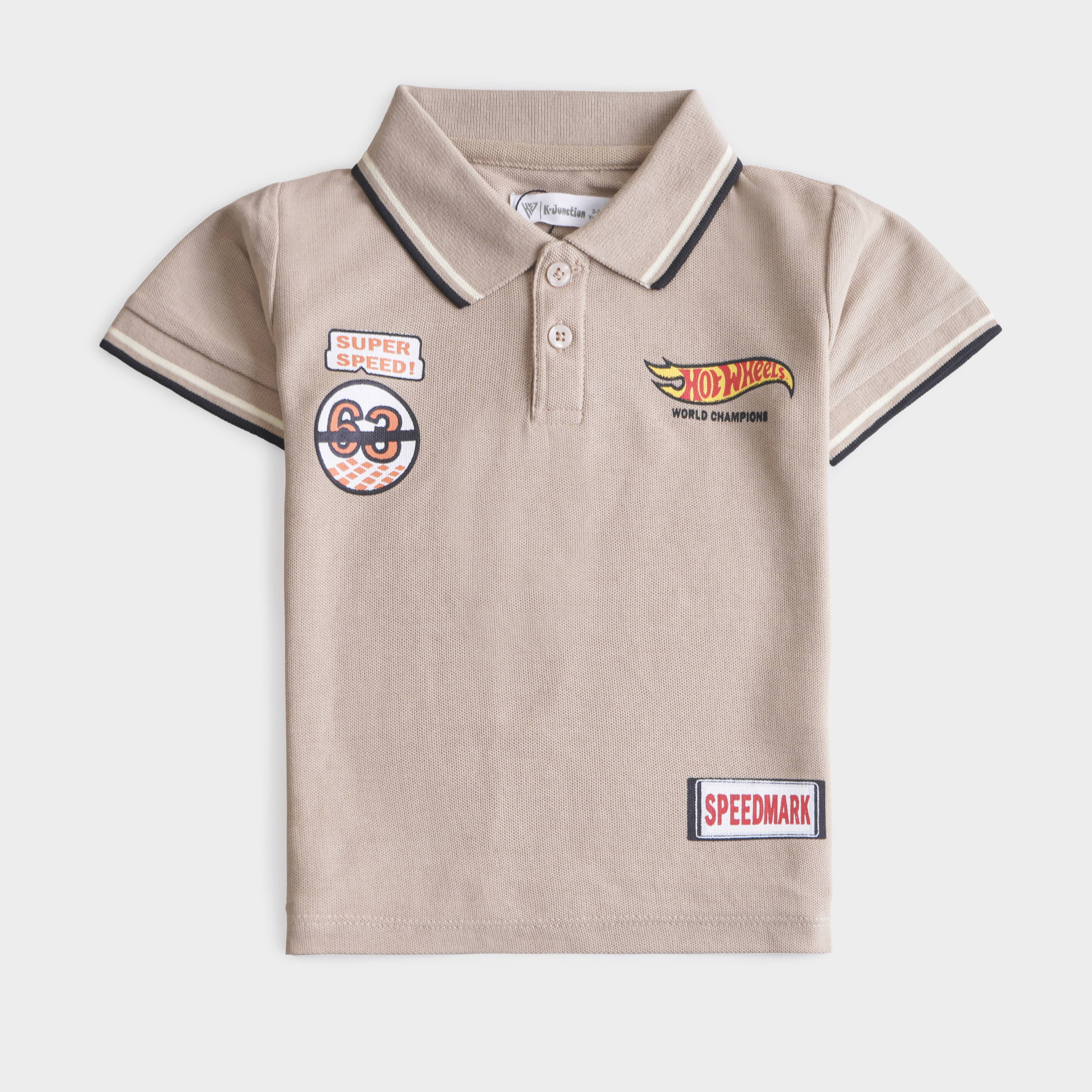 Boys Half Sleeves Polo T-Shirt