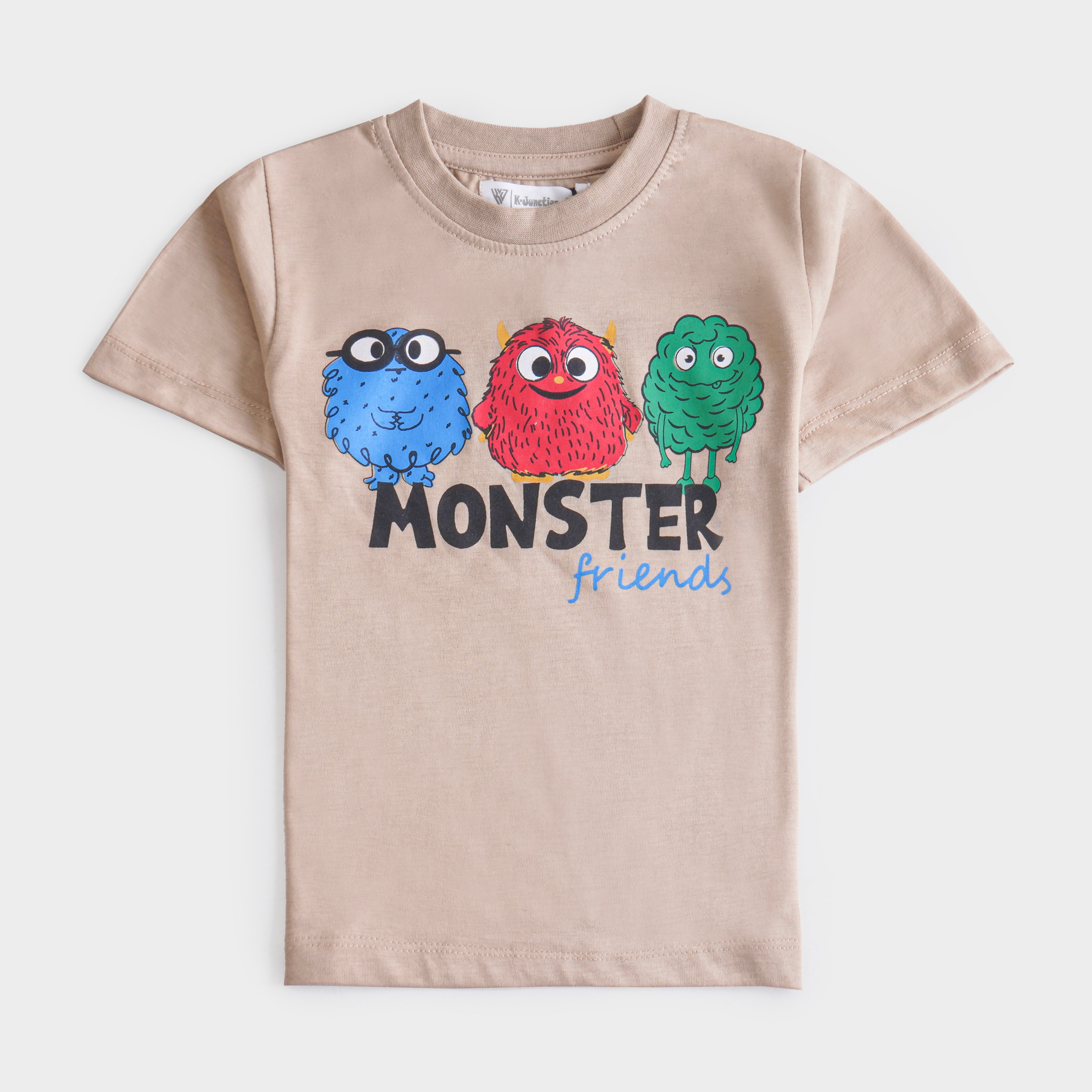 Boys Half Sleeves-Printed T-Shirt