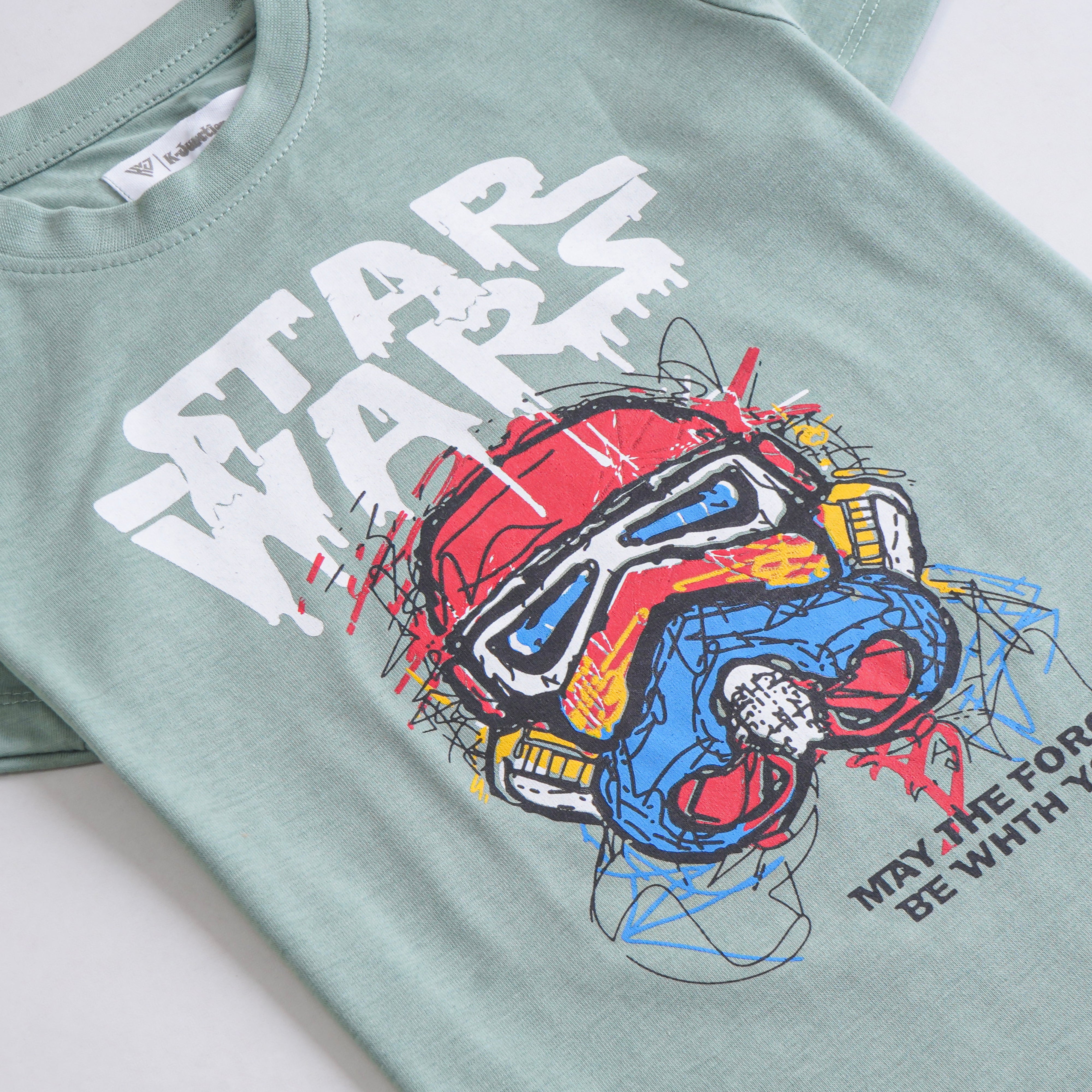 Boys Half Sleeves-Printed T-Shirt