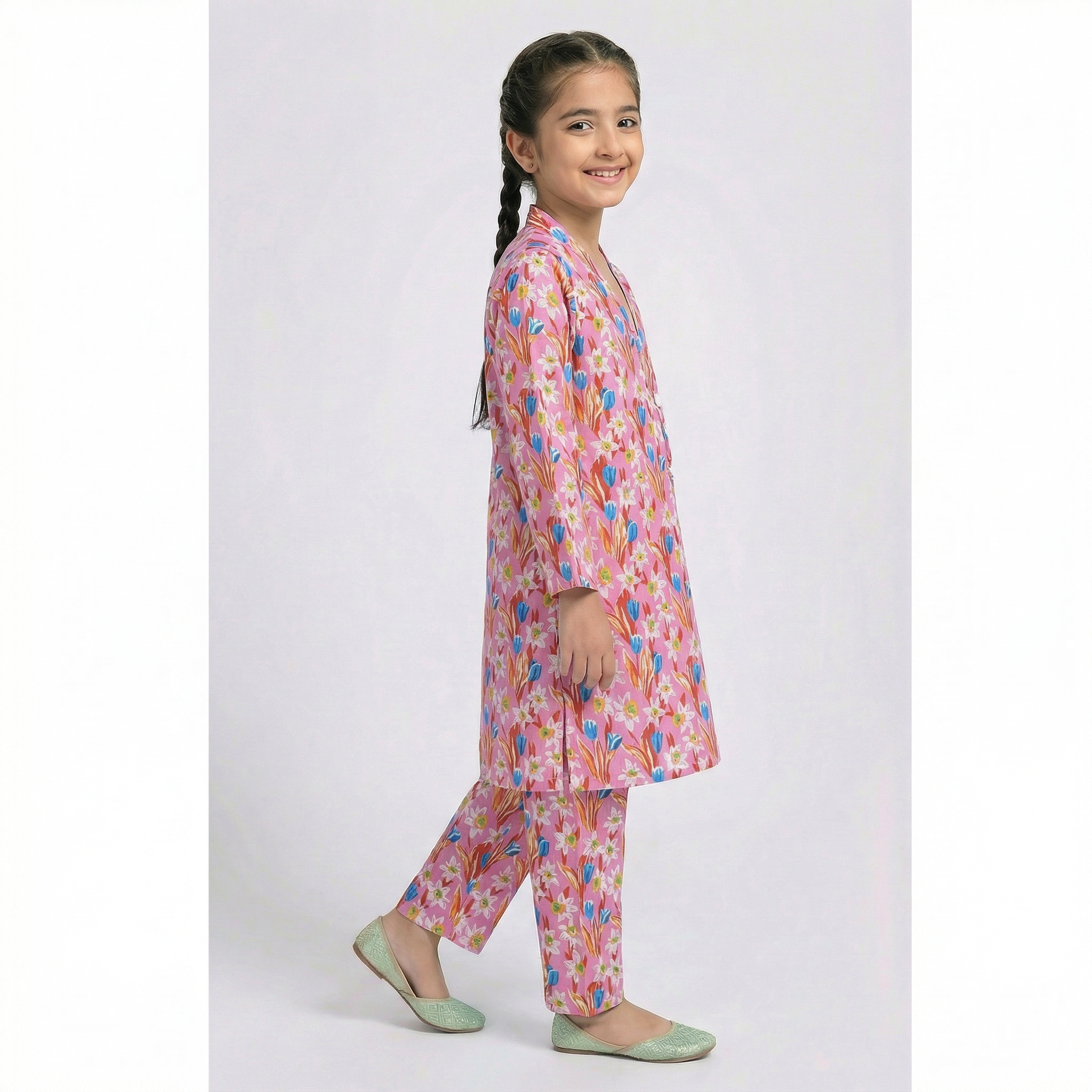 Girls Ethnic 2 Pcs Set