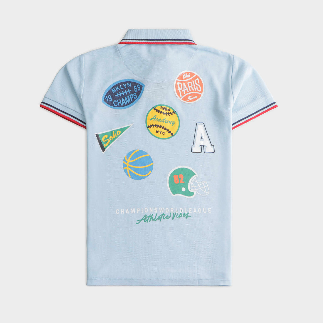 Boys Half Sleeves Polo T-Shirt