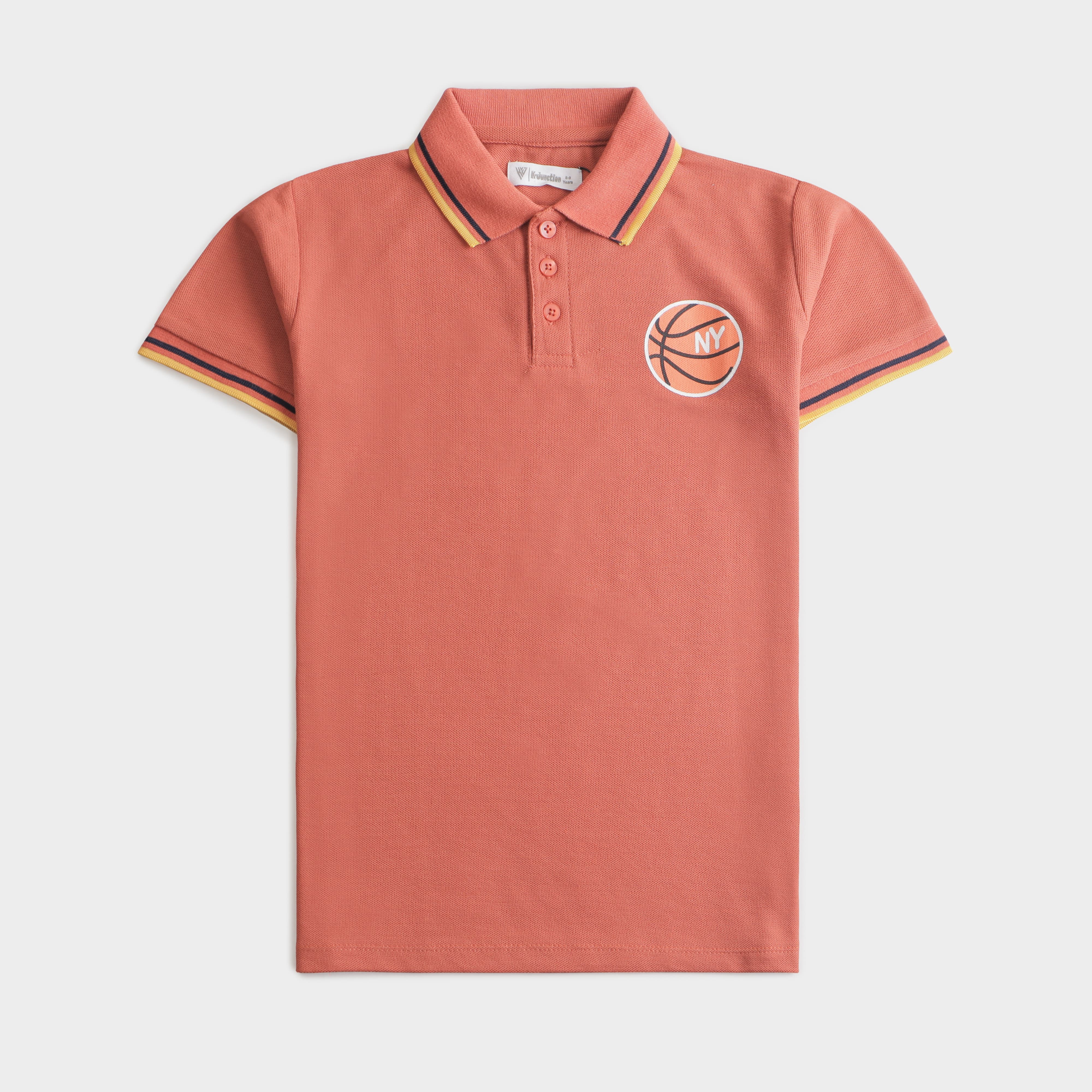 Boys Half Sleeves Polo T-Shirt