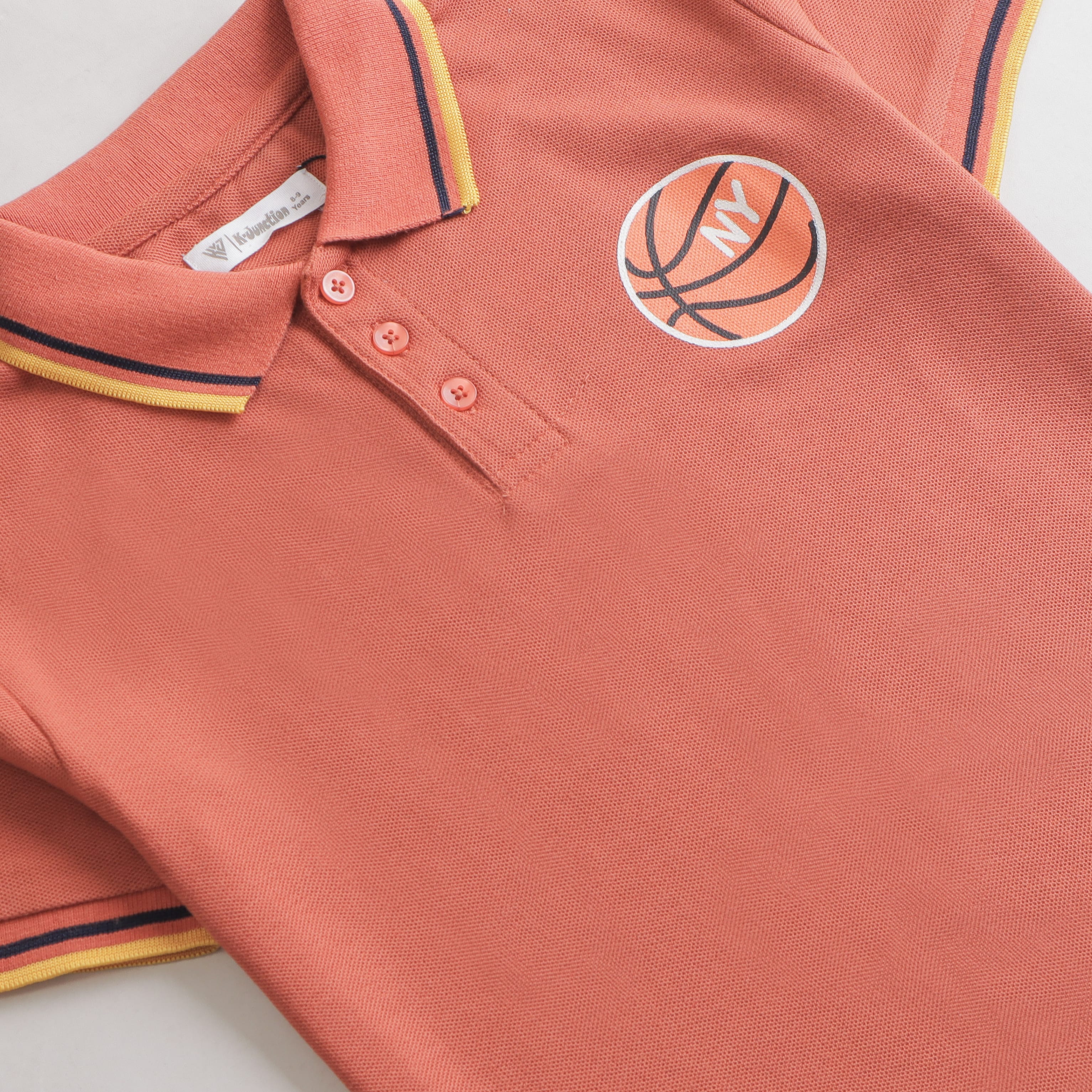 Boys Half Sleeves Polo T-Shirt