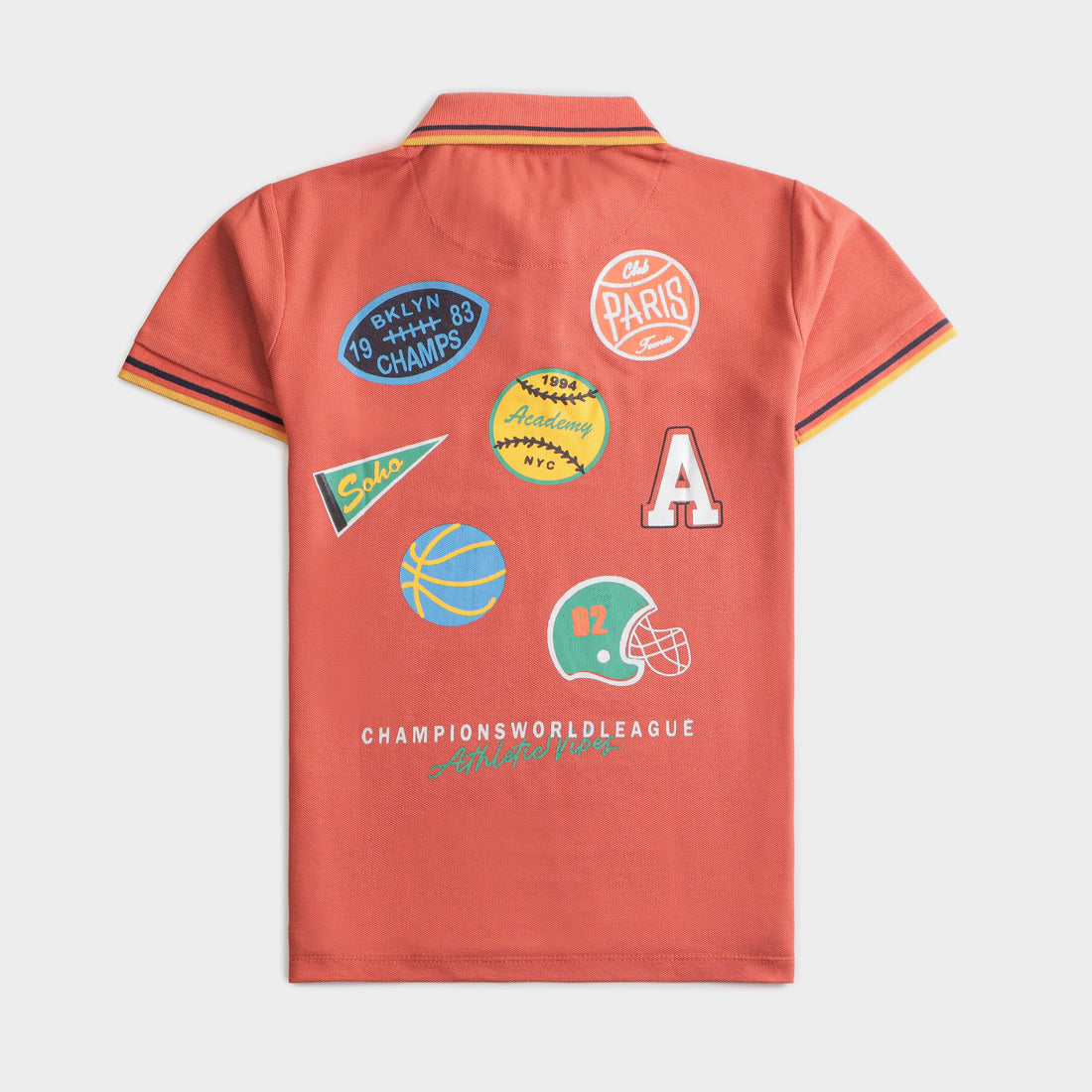 Boys Half Sleeves Polo T-Shirt